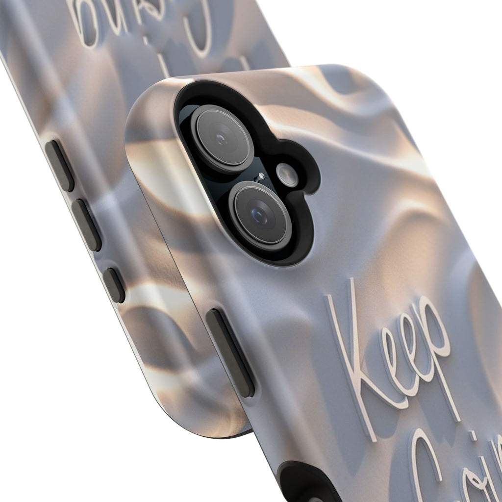 "Keep Going" Magnetic Phone Cases (Quote)