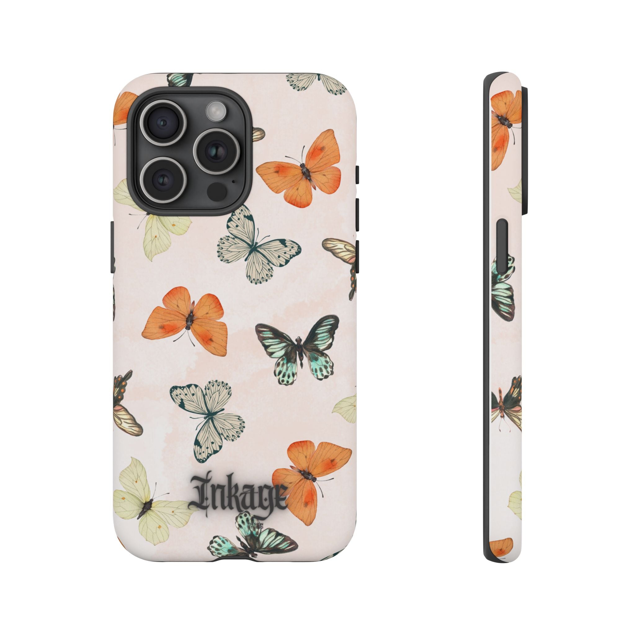 Color Butterfly Tough Phone Case (Minimal)