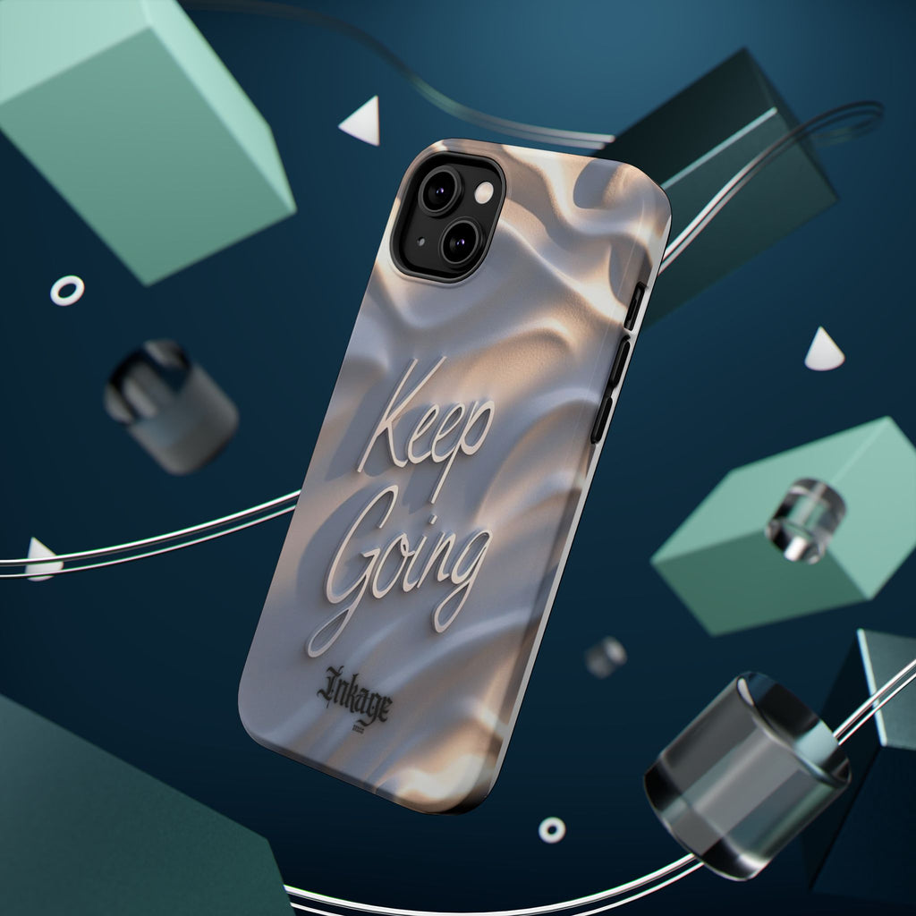 "Keep Going" Magnetic Phone Cases (Quote)
