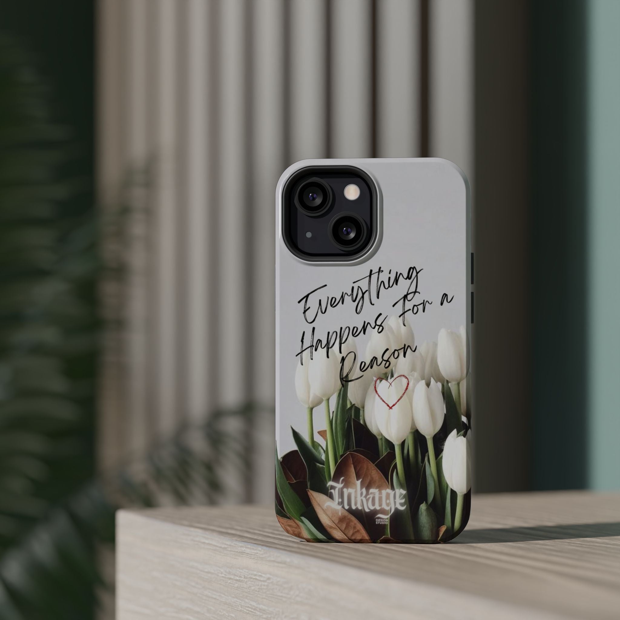 "Everything Happens for a Reason" Magnetic Phone Cases (Quote)