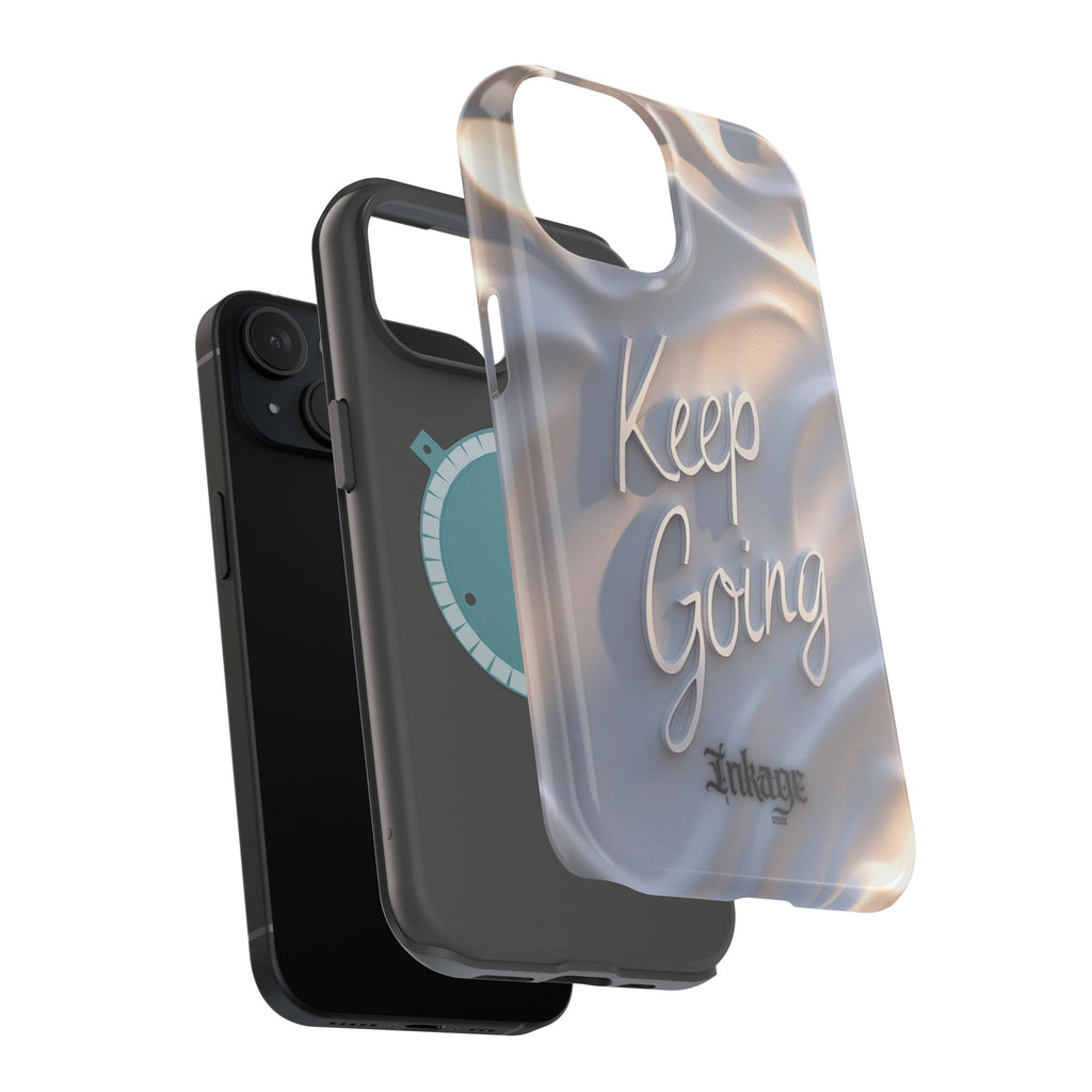 "Keep Going" Magnetic Phone Cases (Quote)