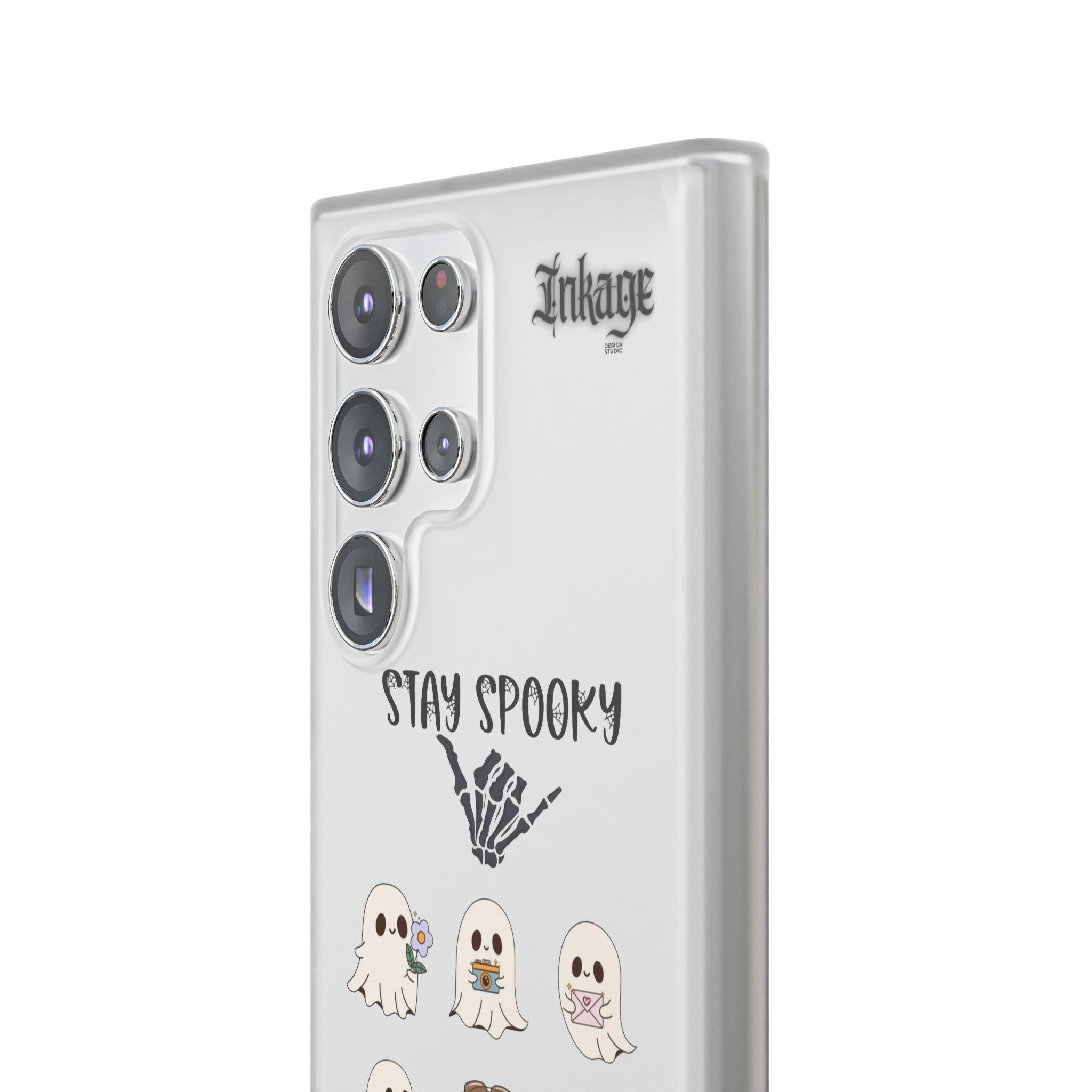 Stay Spooky Clear Phone Cases (Season)