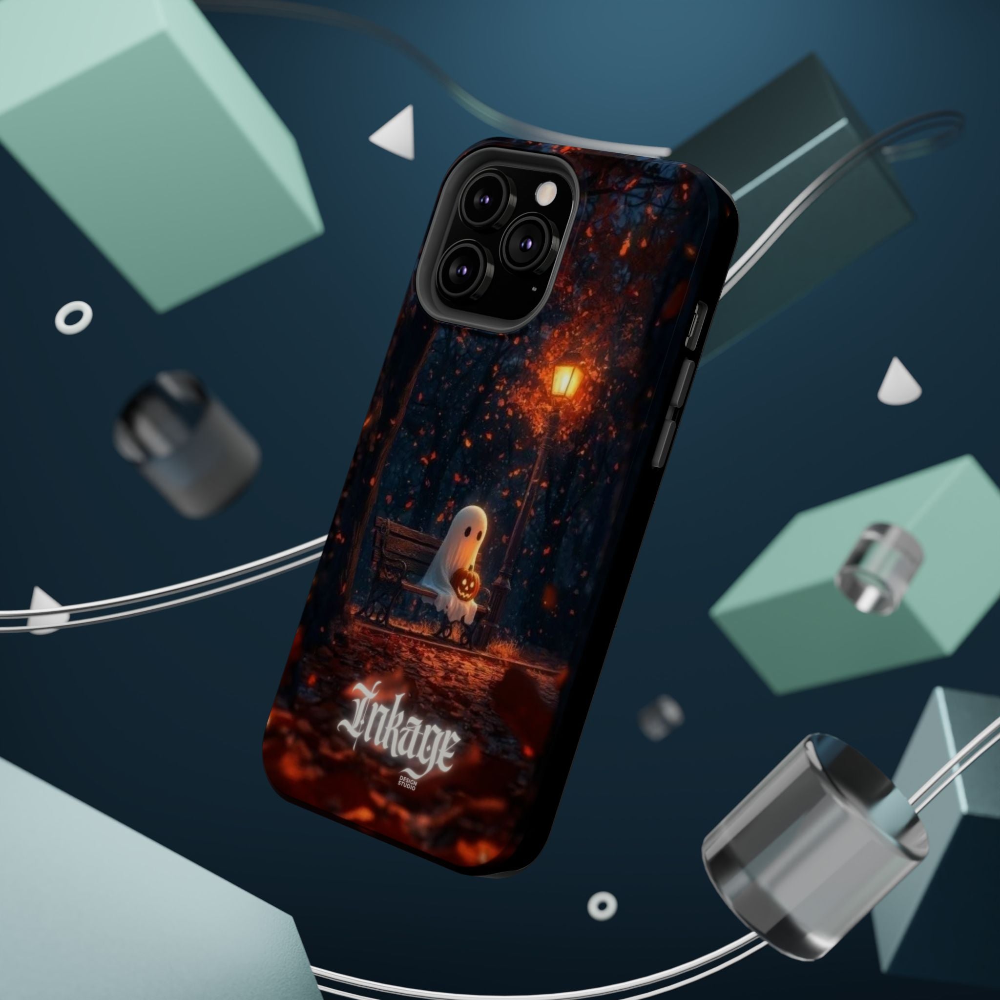 Lonely Ghost Halloween Magnetic Phone Cases (Season)