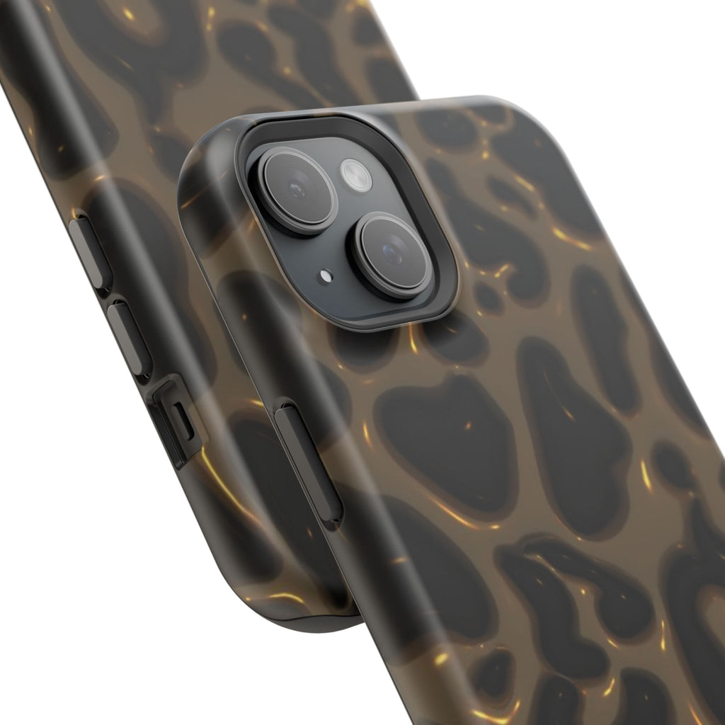 Leopard Print Magnetic Phone Cases (Minimal)