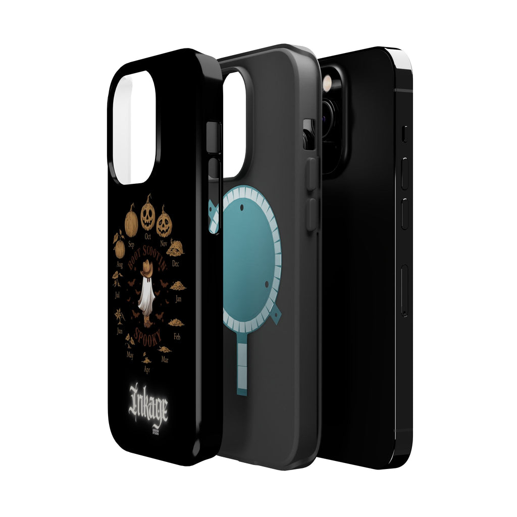 Spooky Boot Halloween Pumpkin Magnetic Phone Case (Season)