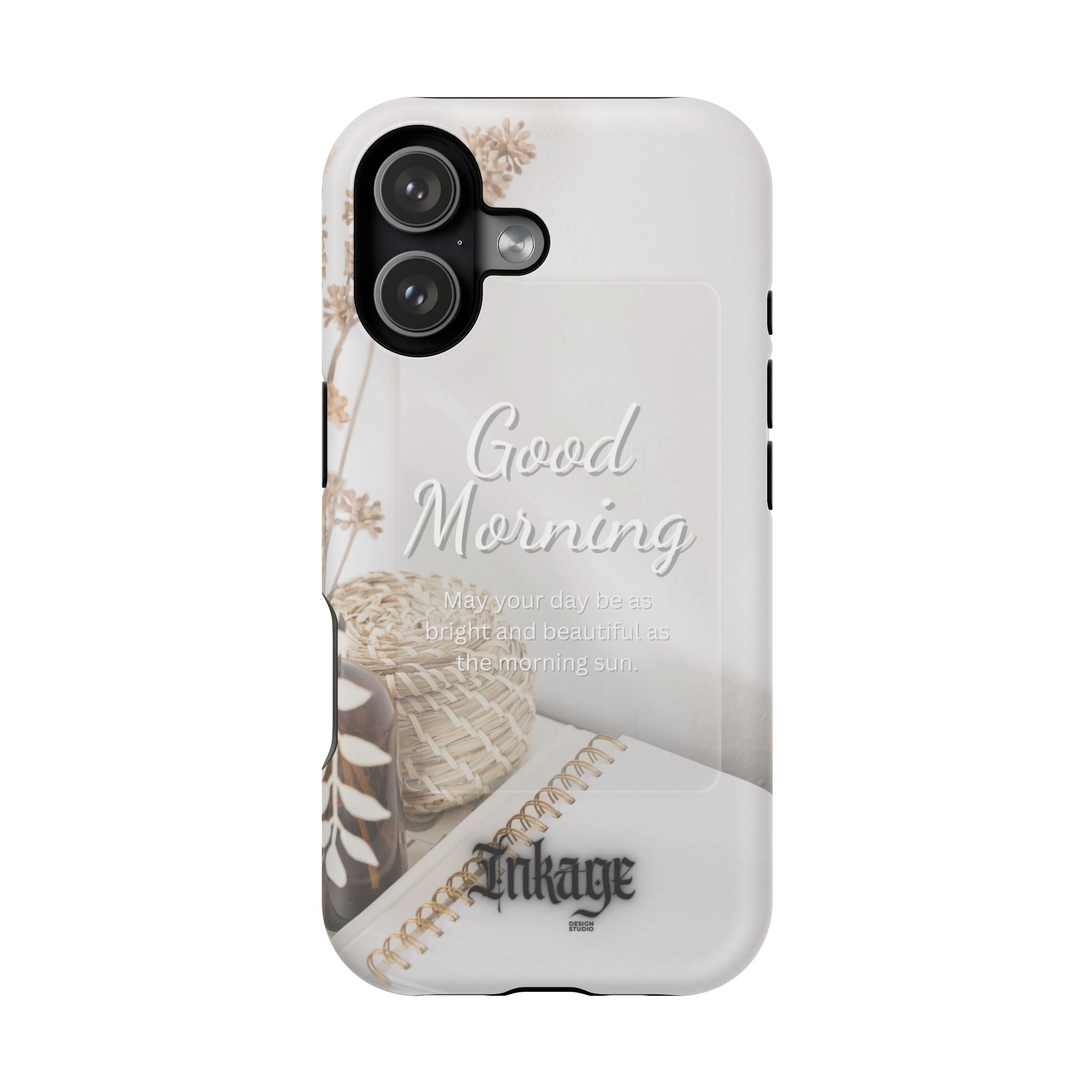 "Good Morning" Magnetic Phone Cases (Quote)