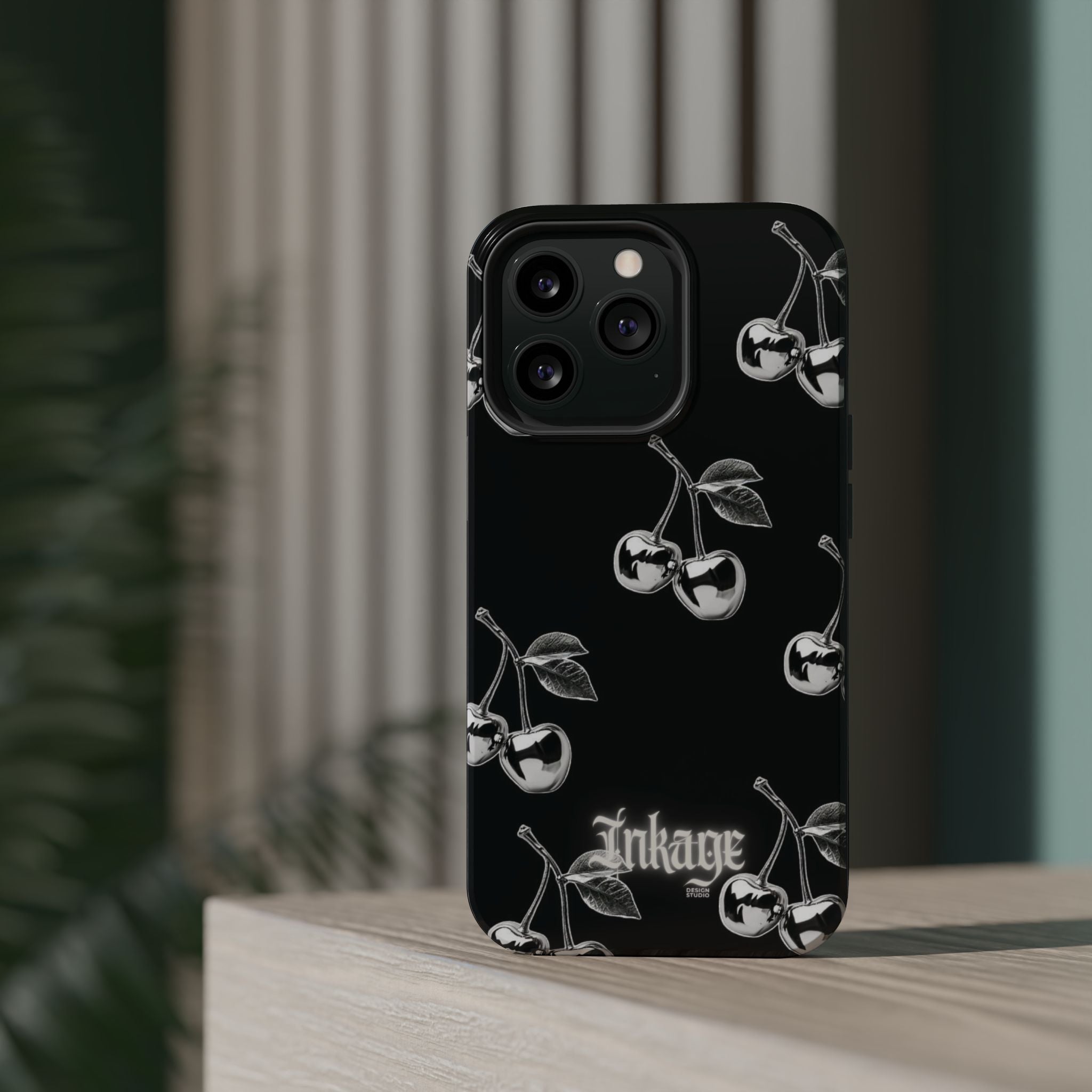Platinum Cherry Magnetic Phone Cases (Minimal)