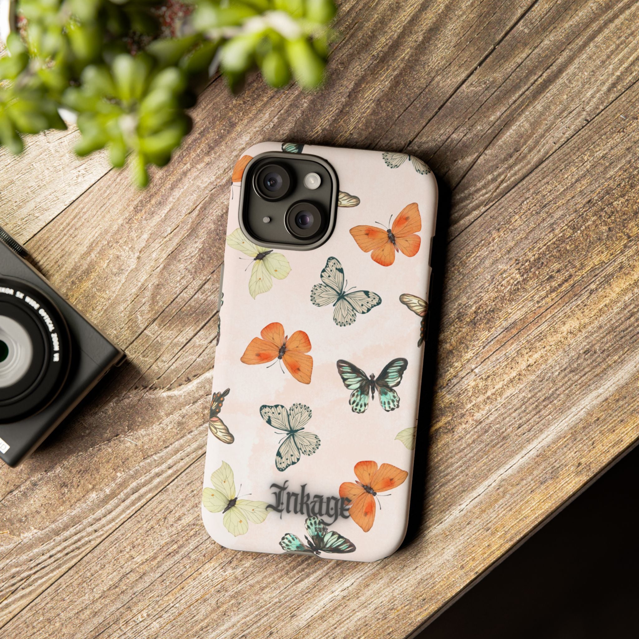 Color Butterfly Tough Phone Case (Minimal)