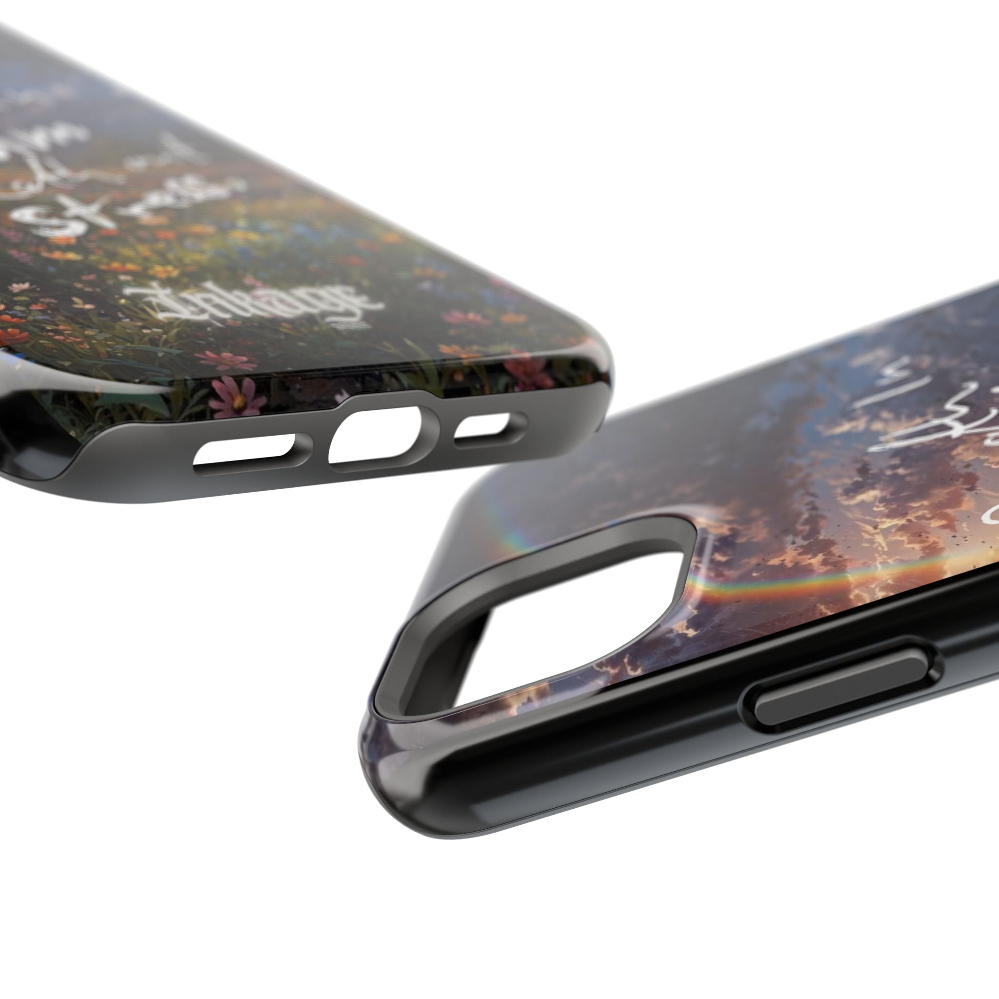 "Breath in Calm Breath out Stress" Magnetic Phone Cases (Quote)