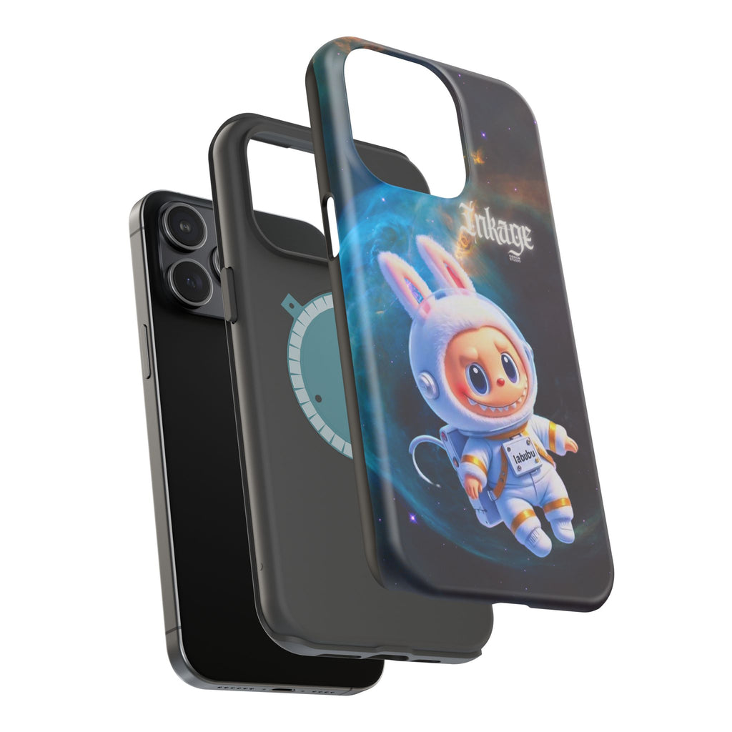 Labubu Astronaut Magnetic Phone Cases (Animation)