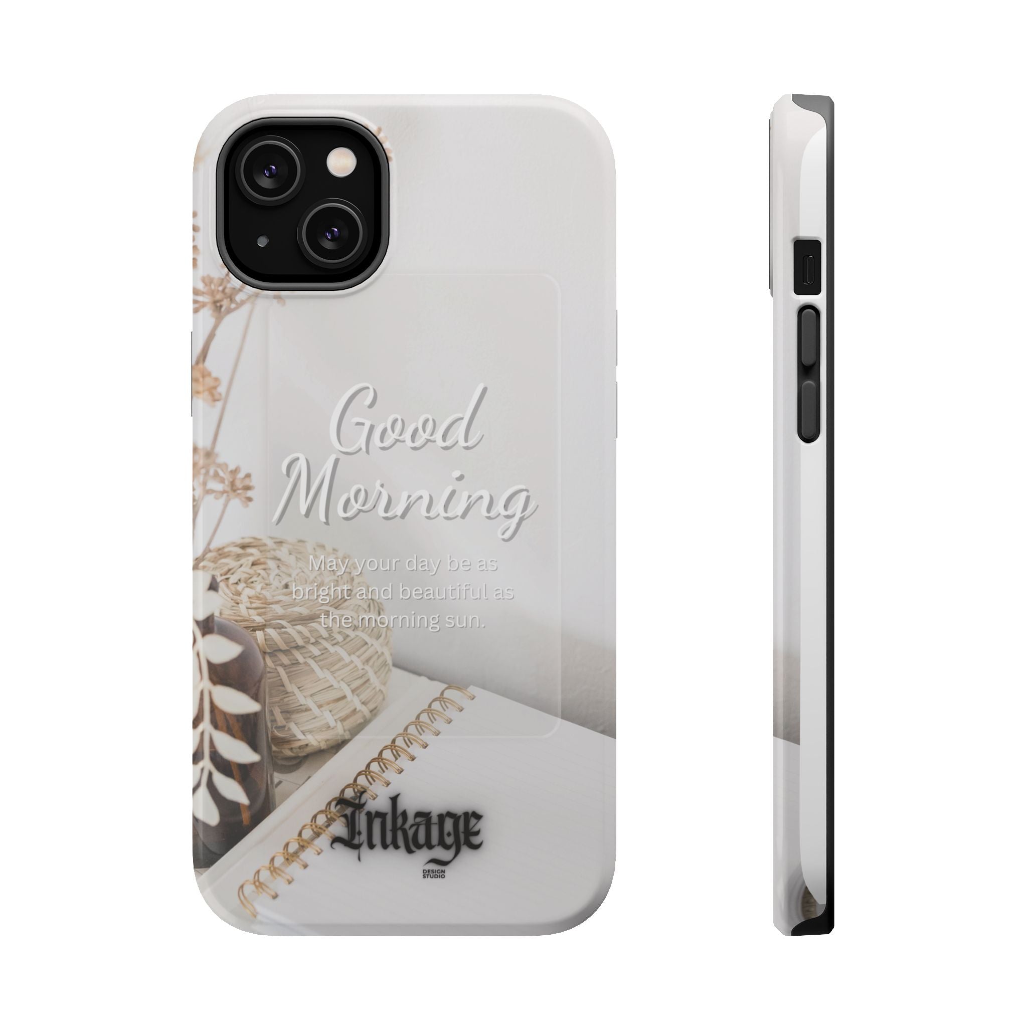 "Good Morning" Magnetic Phone Cases (Quote)