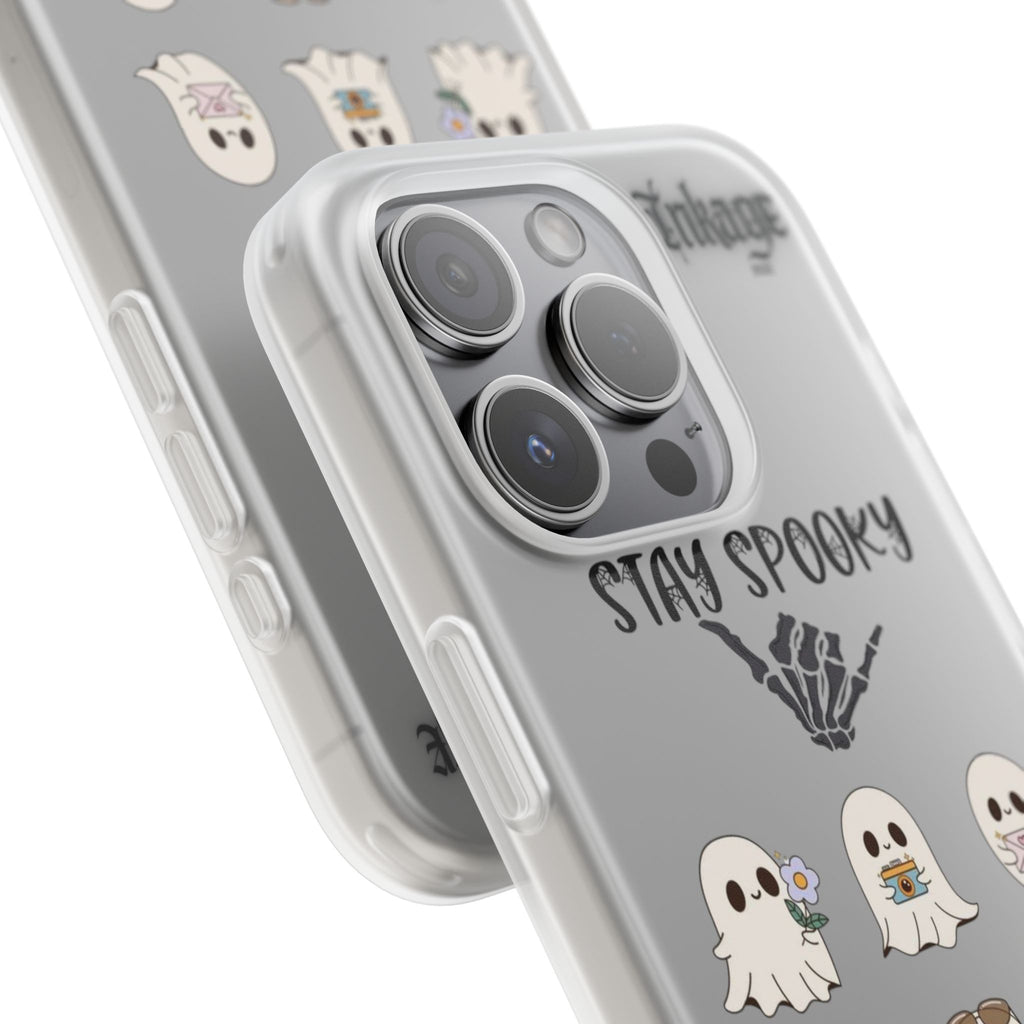 Stay Spooky Clear Phone Cases (Season)