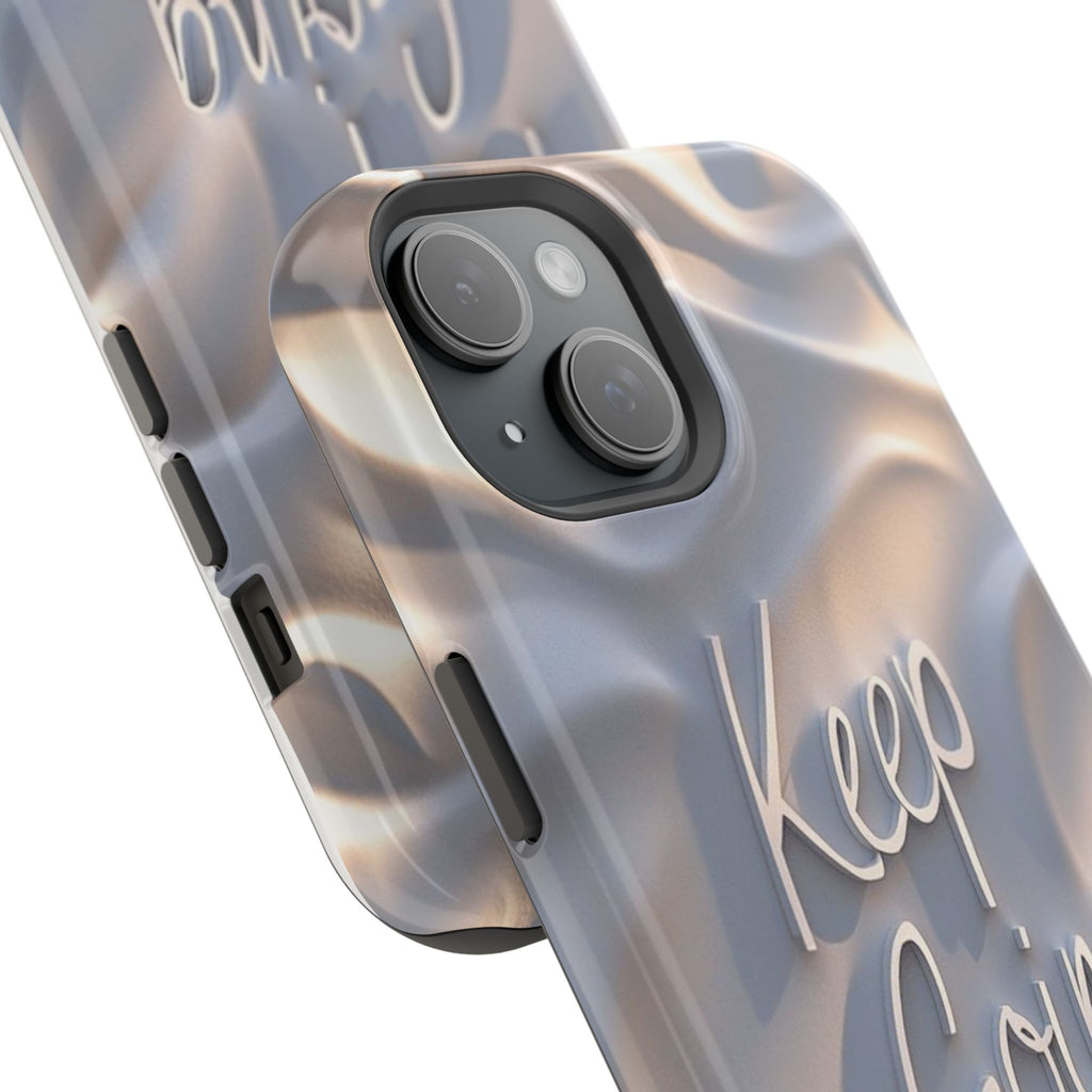 "Keep Going" Magnetic Phone Cases (Quote)