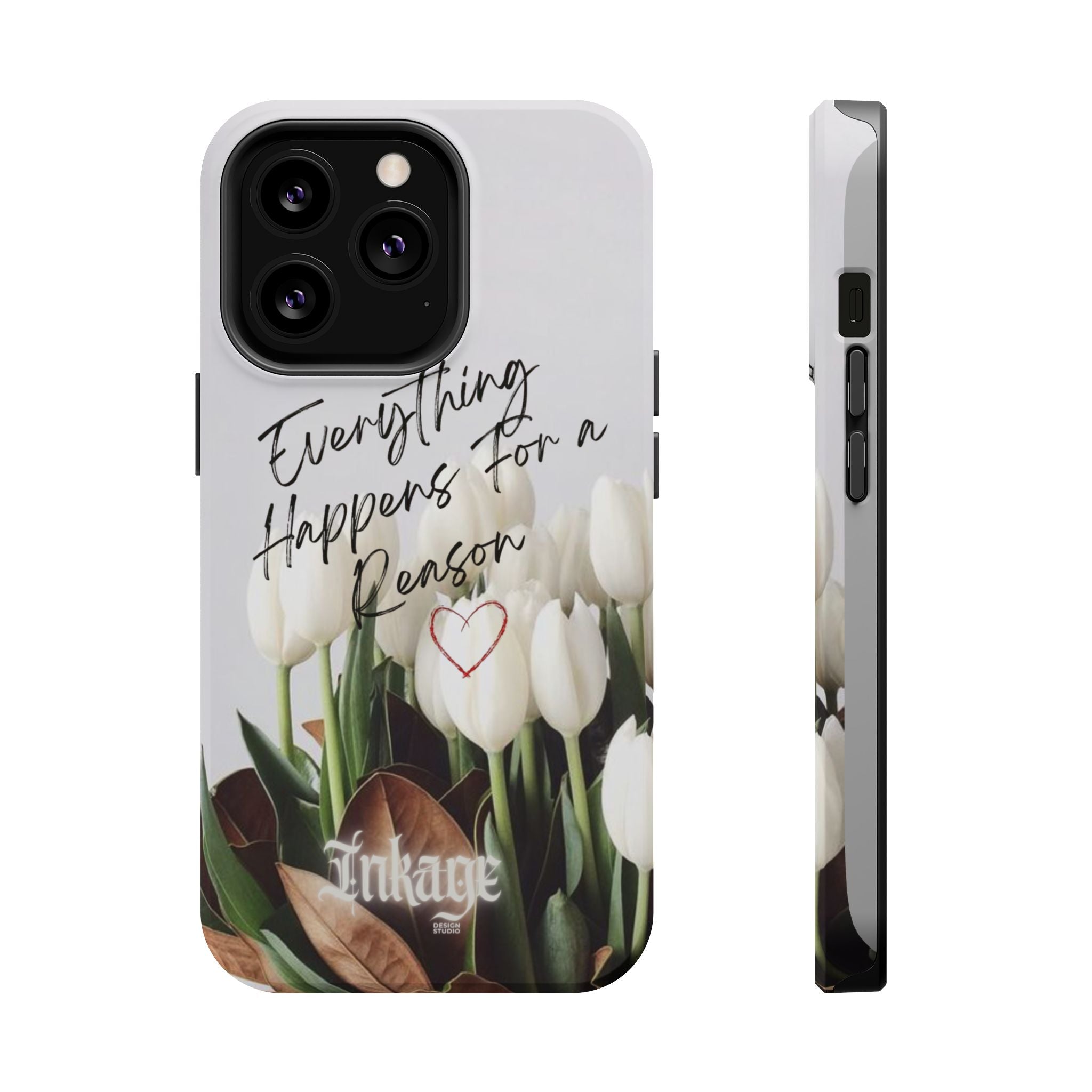"Everything Happens for a Reason" Quote Magnetic Phone Cases
