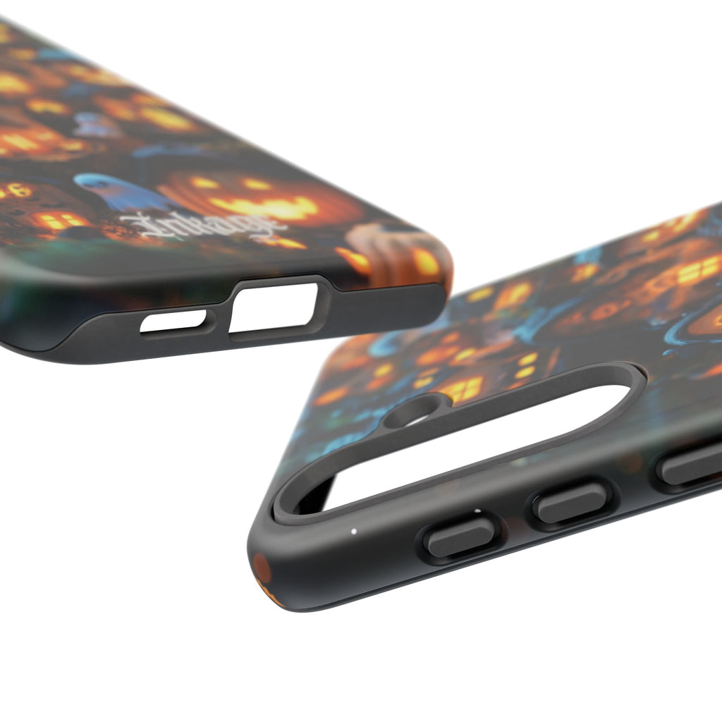 Spooky Pumpkin Village Tough Phone Cases (Season)