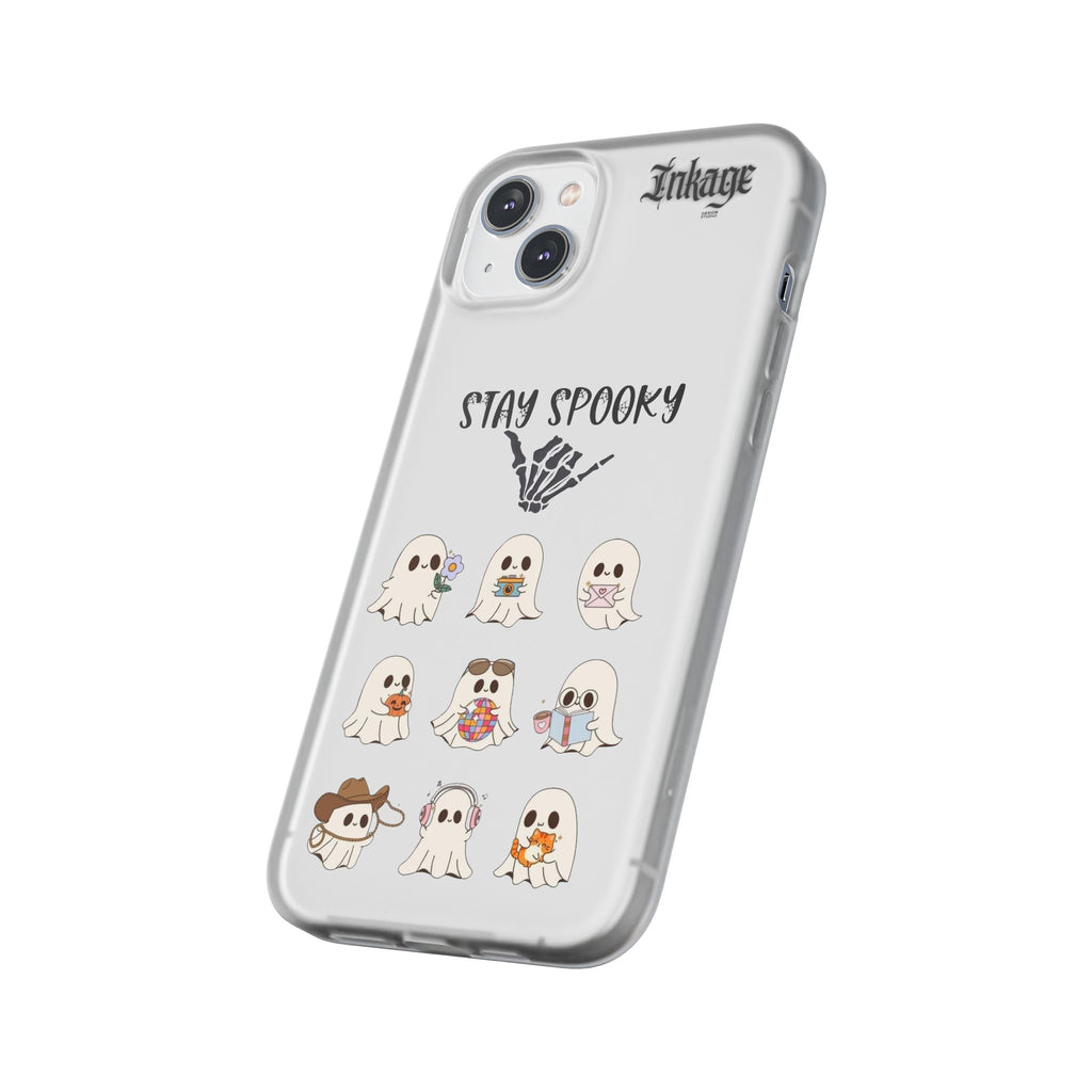 Stay Spooky Clear Phone Cases (Season)