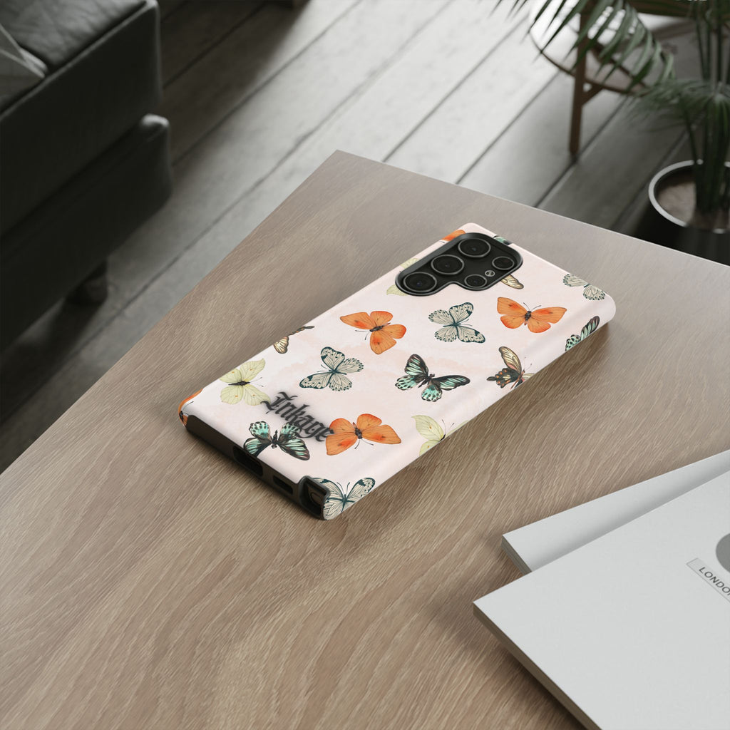 Color Butterfly Tough Phone Case (Minimal)
