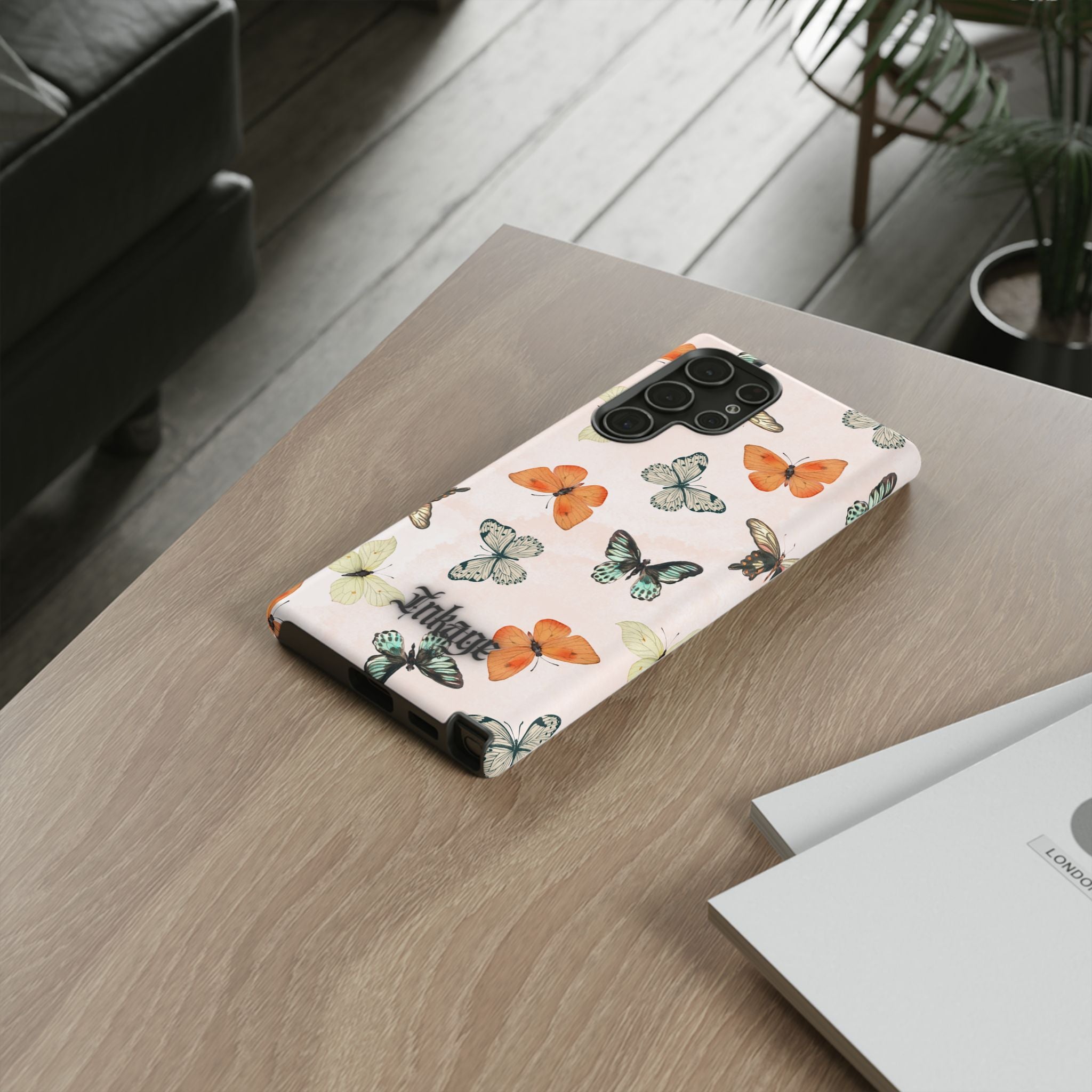 Color Butterfly Tough Phone Case (Minimal)