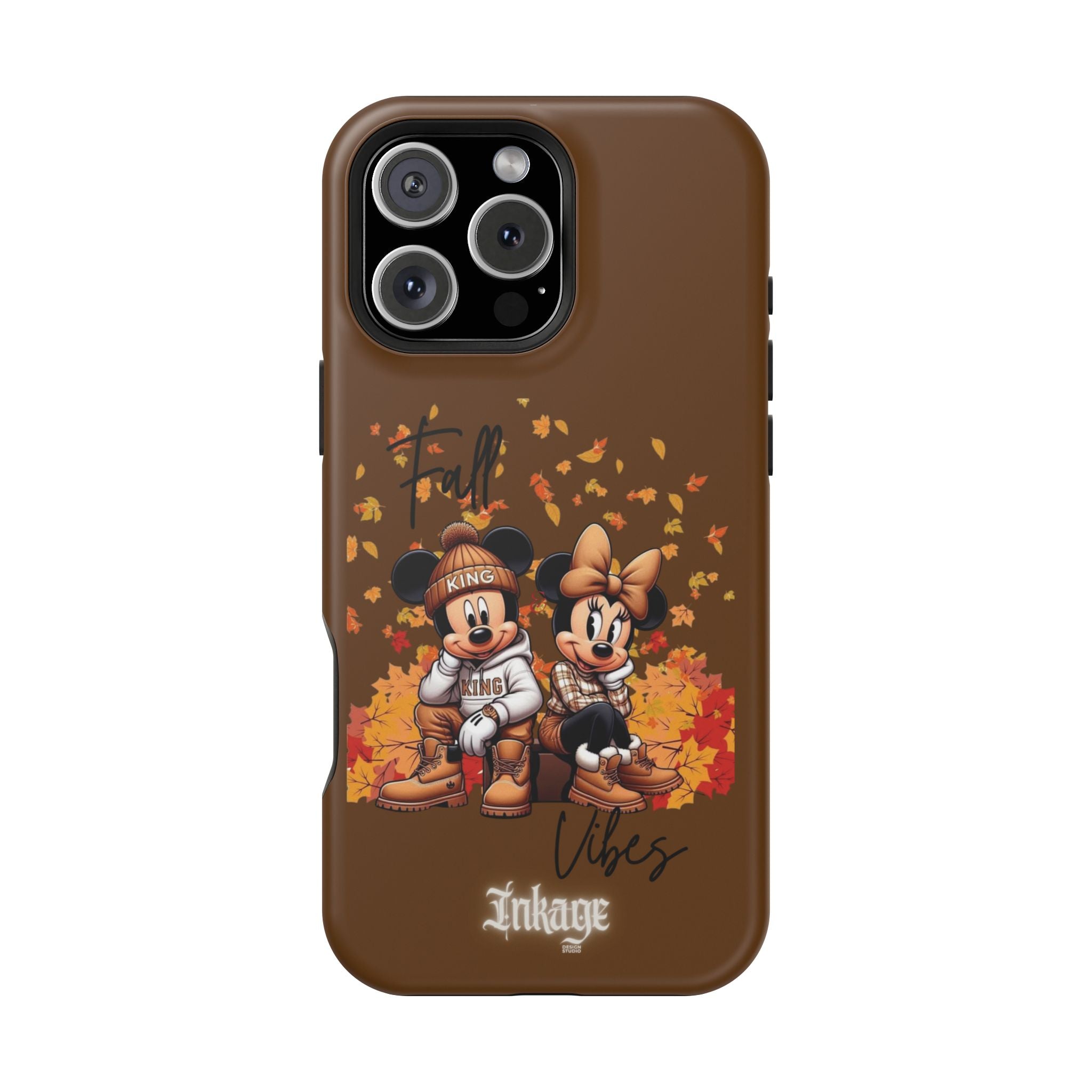 Mickey & Minnie Fall Vibes Magnetic iPhone Cases (Animation)