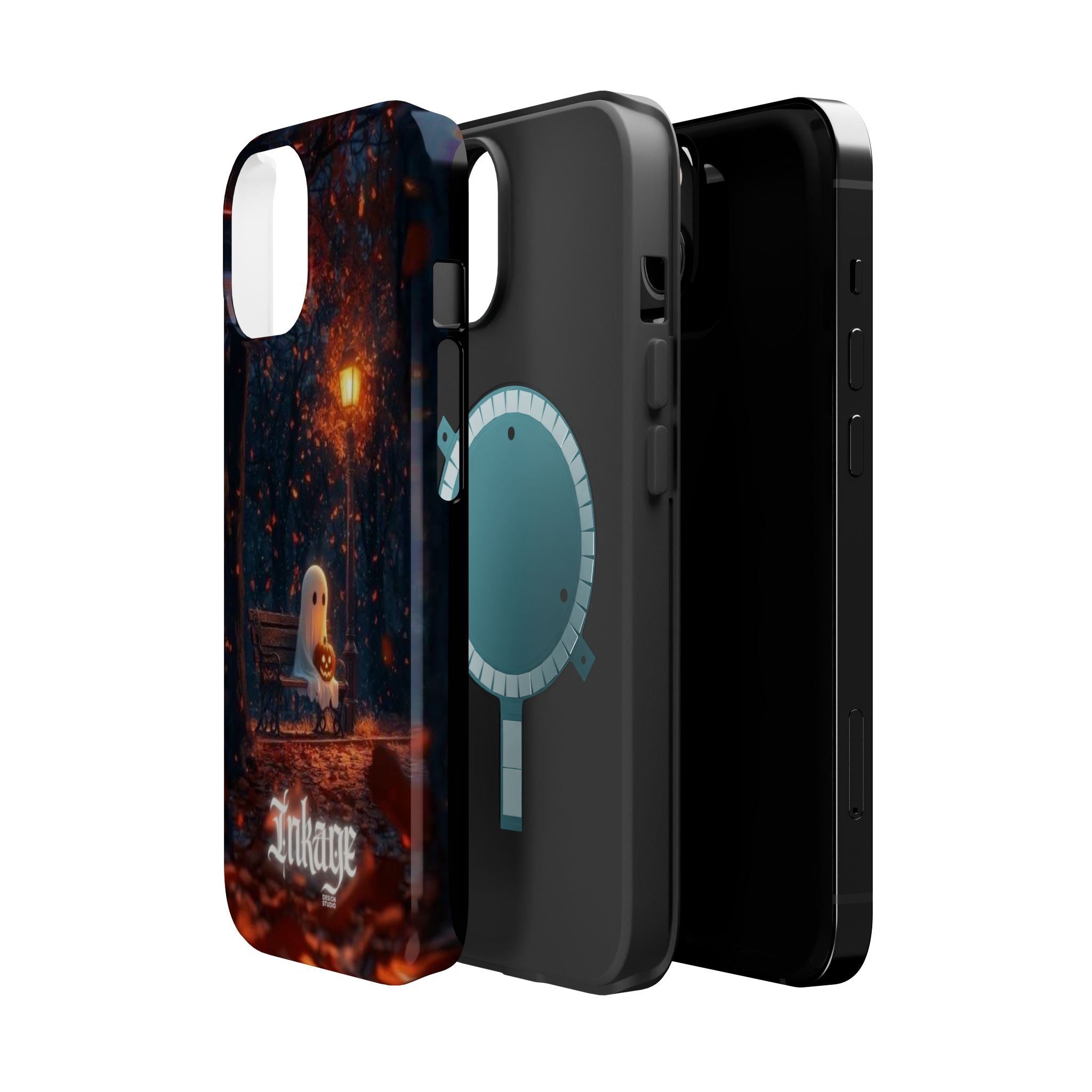 Lonely Ghost Halloween Magnetic Phone Cases (Season)
