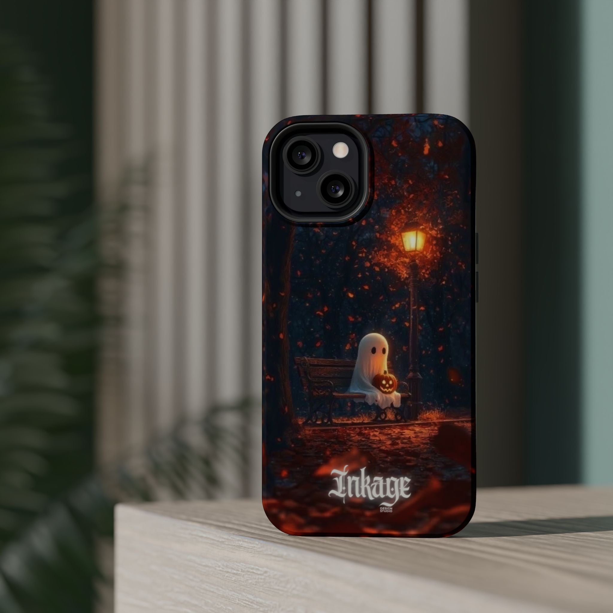 Lonely Ghost Halloween Magnetic Phone Cases (Season)