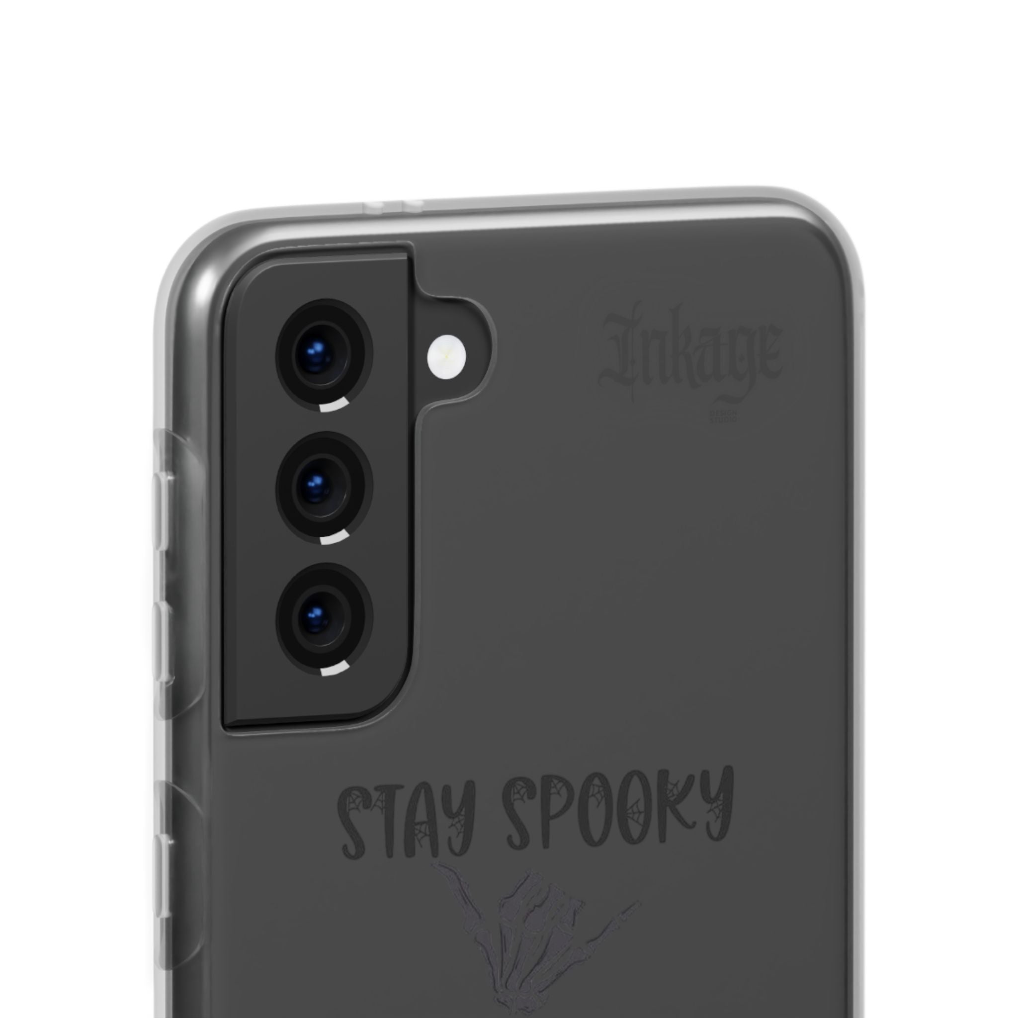 Stay Spooky Clear Phone Cases (Season)