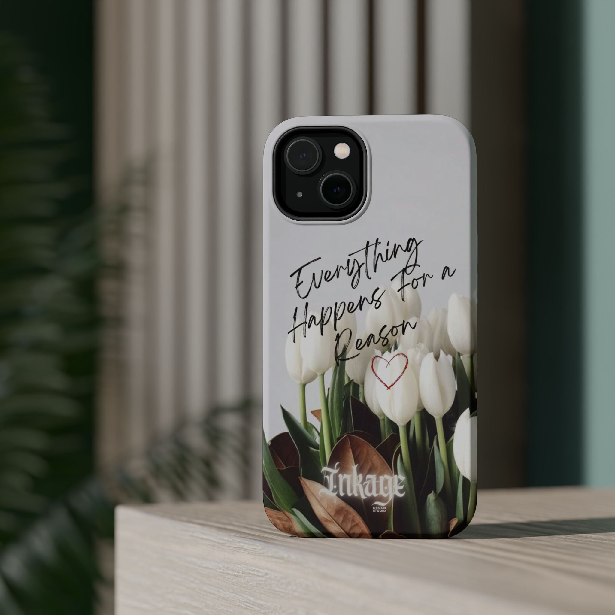 "Everything Happens for a Reason" Quote Magnetic Phone Cases