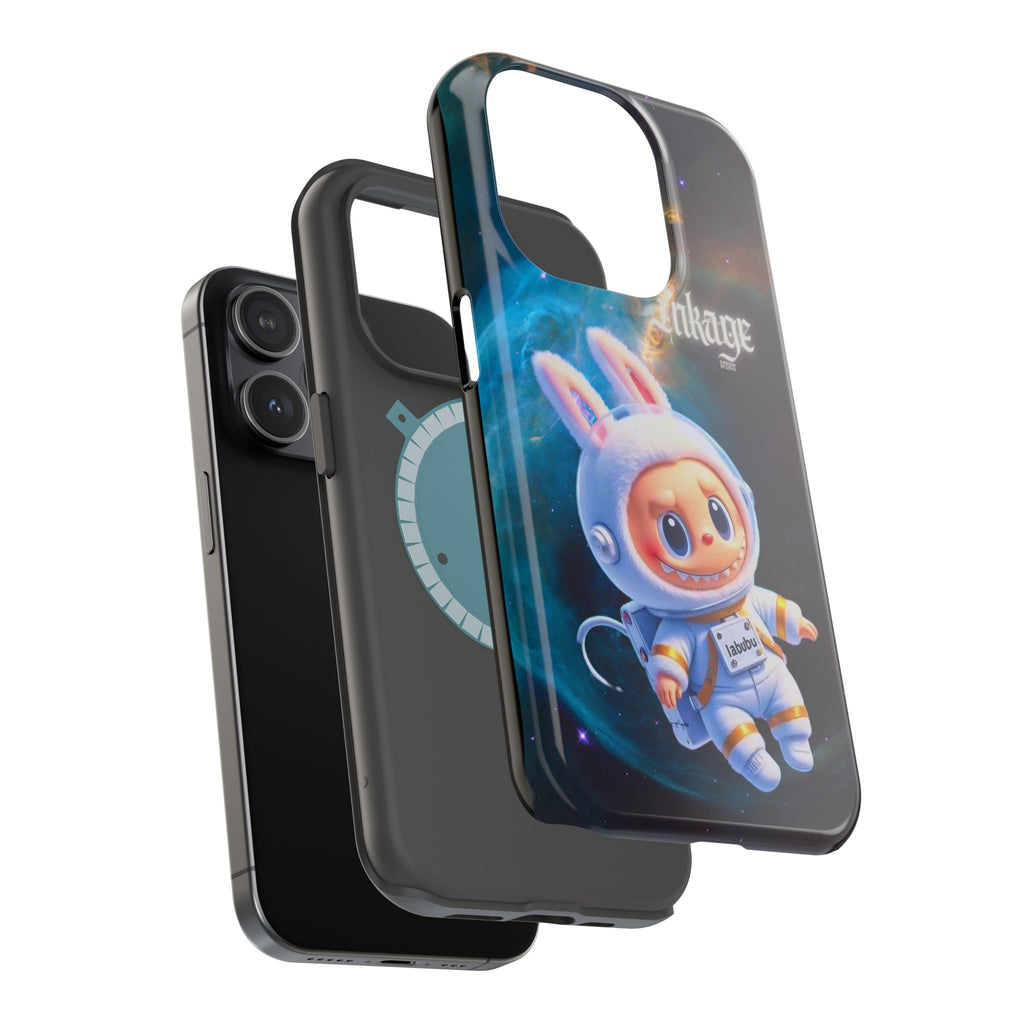 Labubu Astronaut Magnetic Phone Cases (Animation)