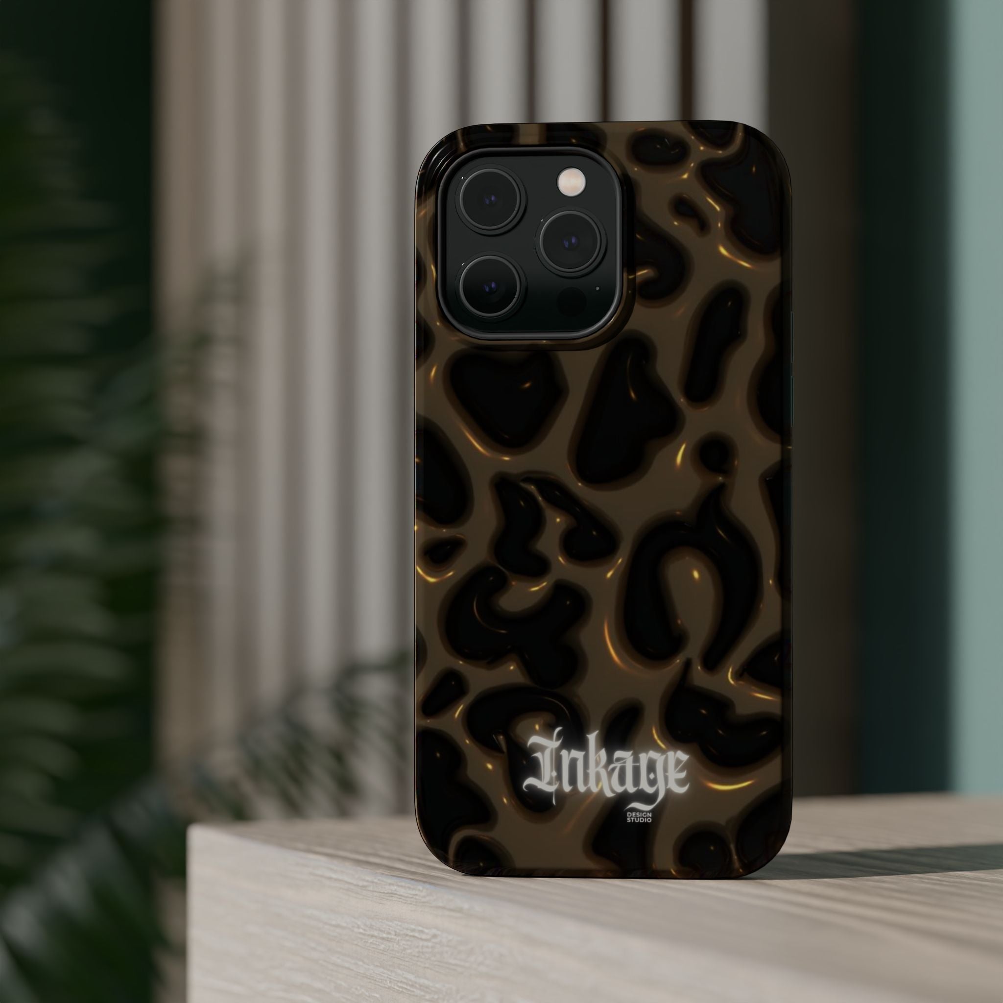 Leopard Print Magnetic Phone Cases (Minimal)