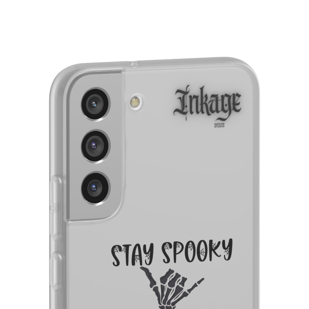 Stay Spooky Clear Phone Cases (Season)