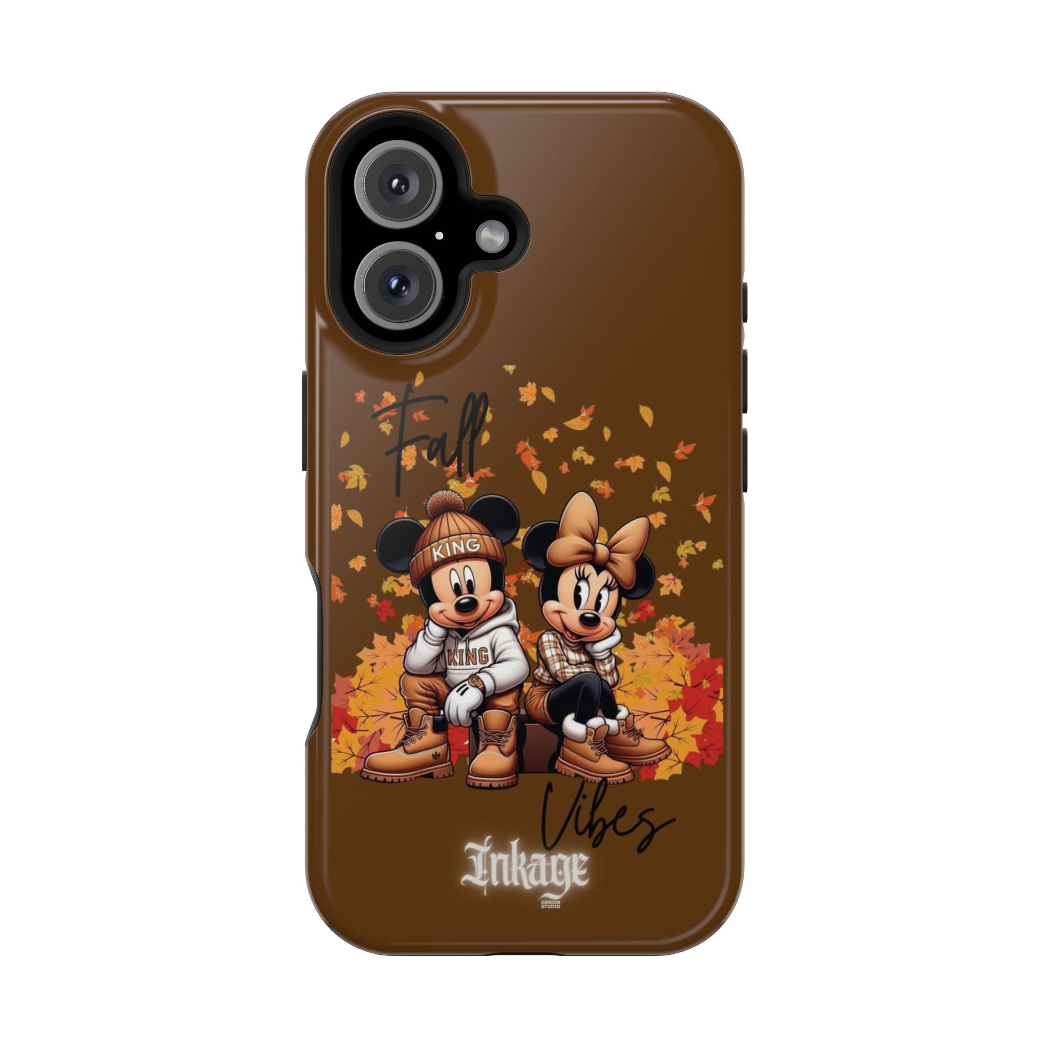 Mickey & Minnie Fall Vibes Magnetic iPhone Cases (Animation)