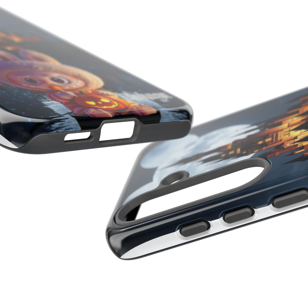 Labubu Halloween On Disney Boat Tough Phone Cases (Season, Animation)