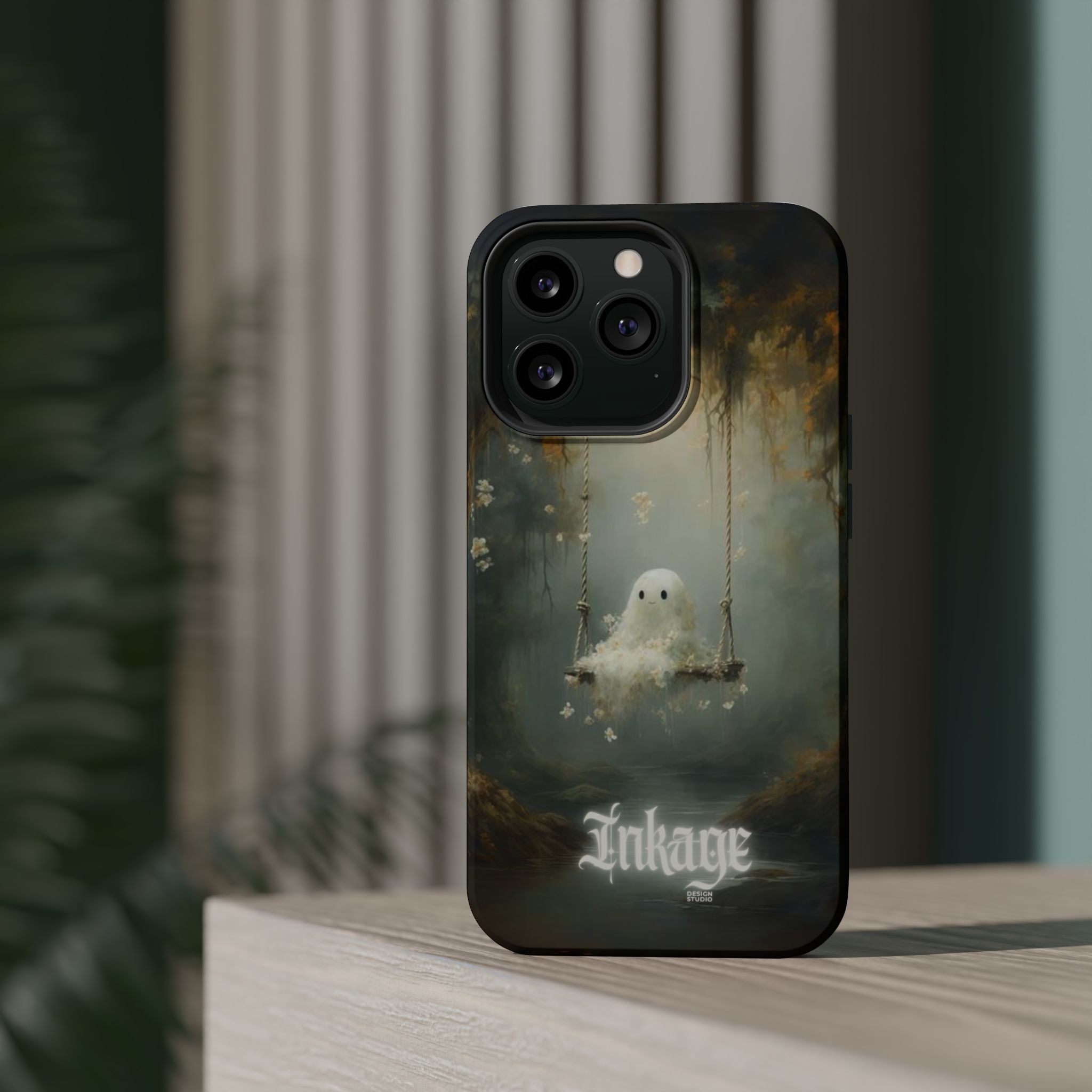 Swing With Ghost Enchantment Magnetic Phone Case (Season)