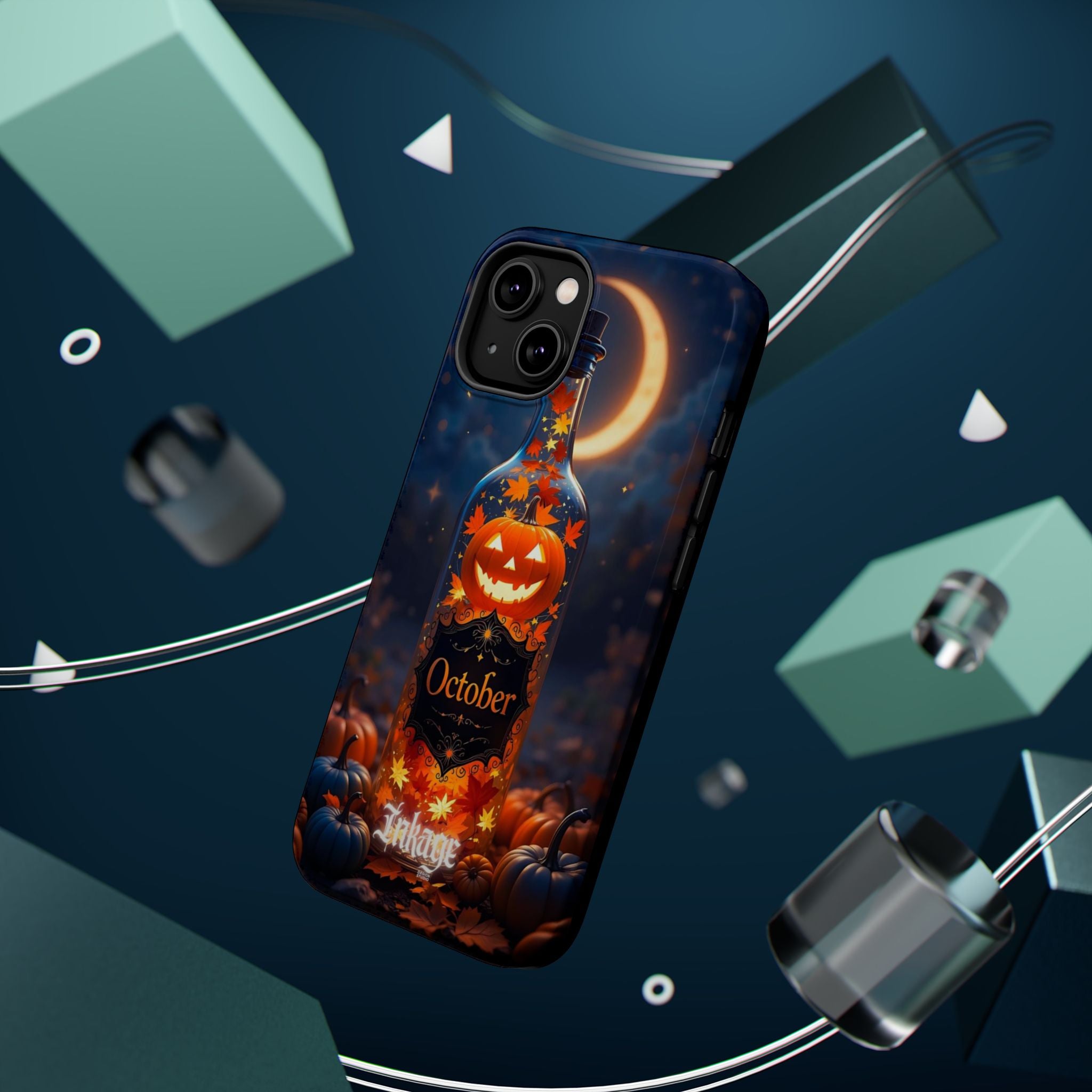 October Glass Bottle Magnetic Phone Cases (Season)