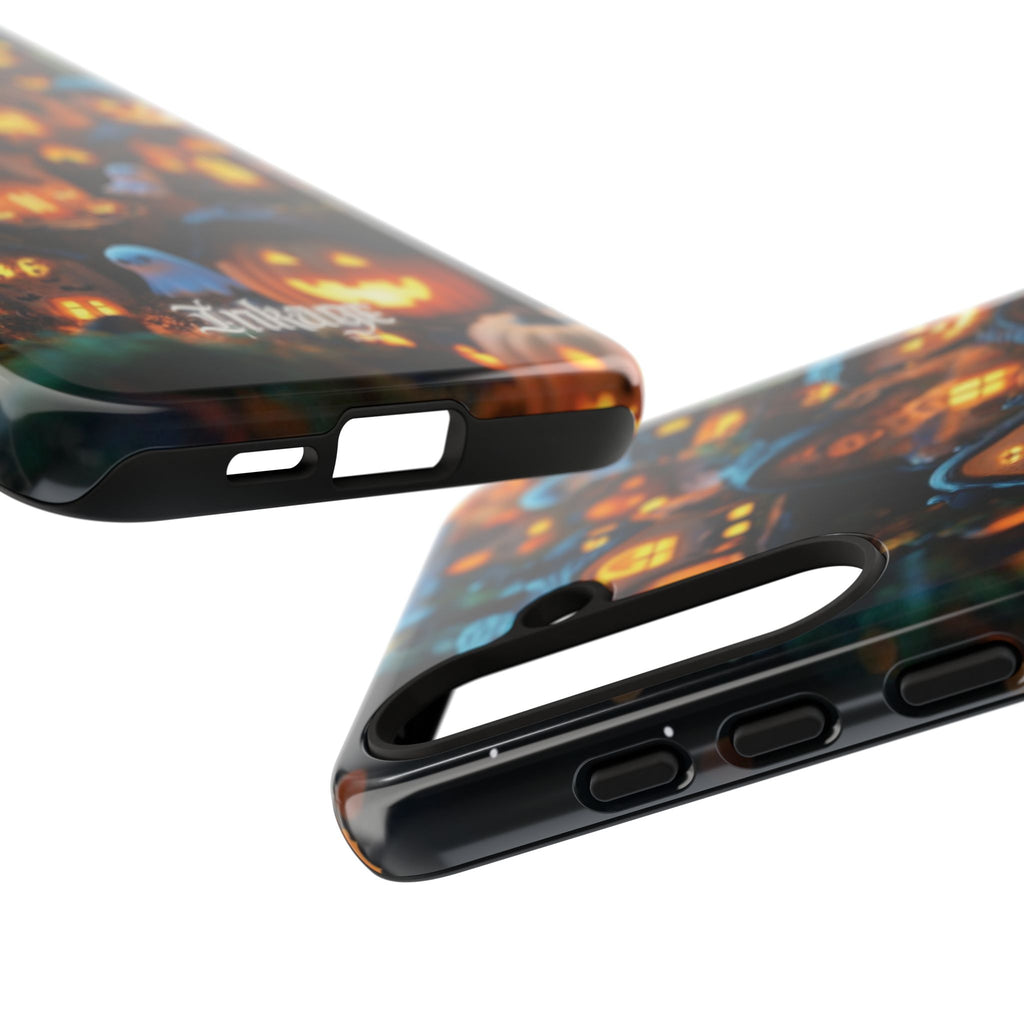 Spooky Pumpkin Village Tough Phone Cases (Season)