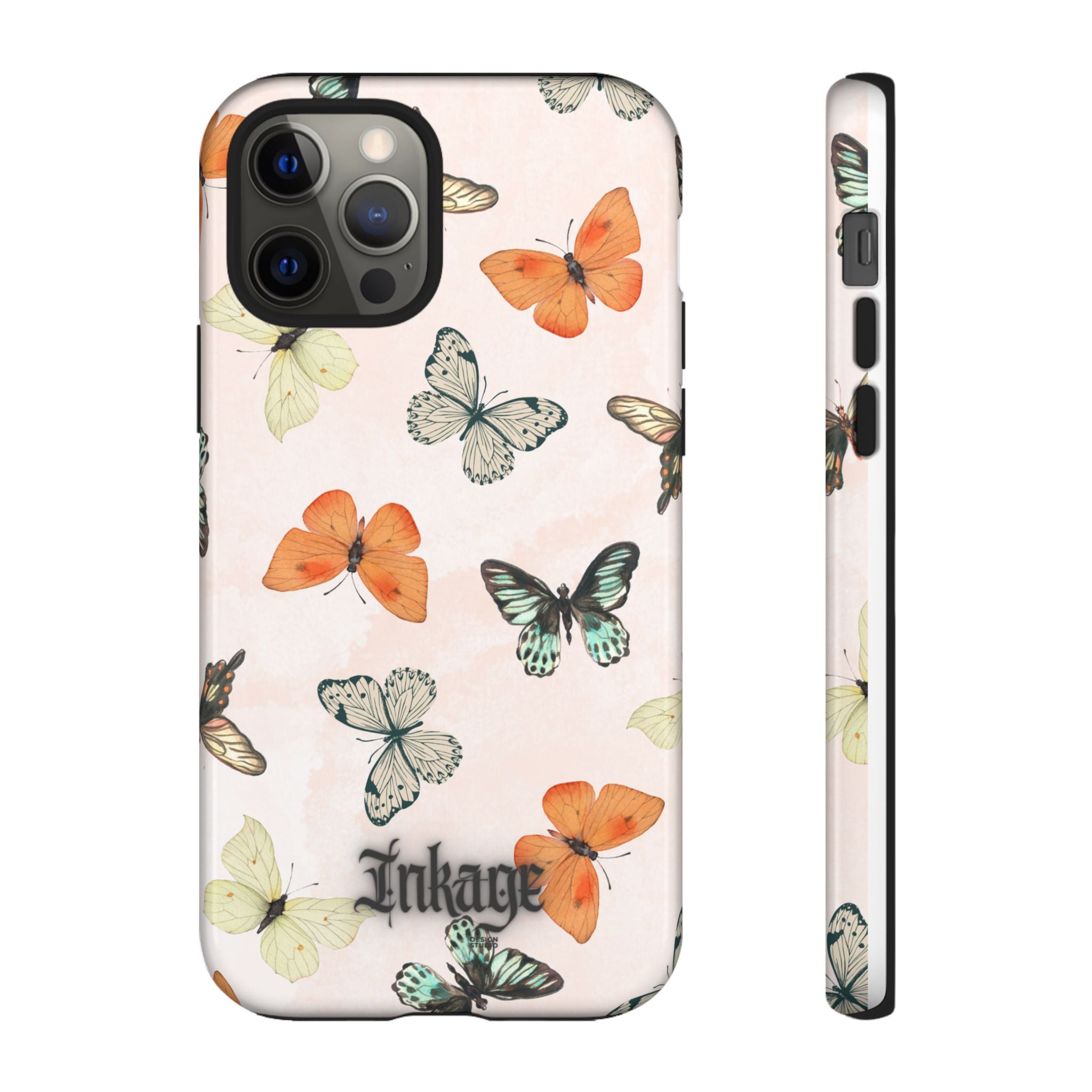 Color Butterfly Tough Phone Case (Minimal)