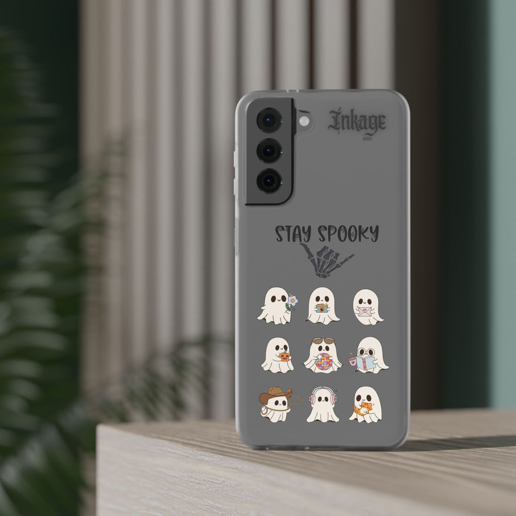 Stay Spooky Clear Phone Cases (Season)