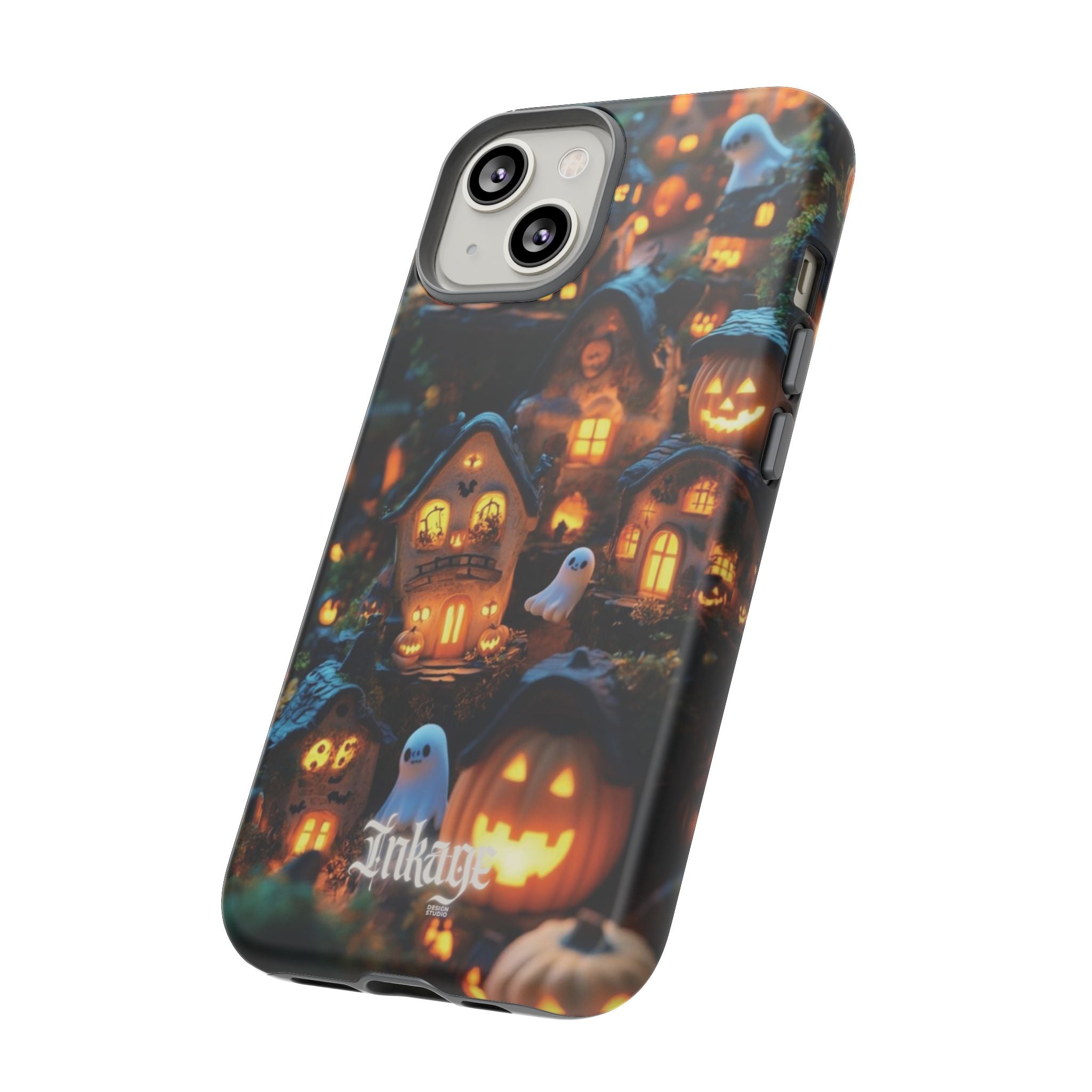 Spooky Pumpkin Village Tough Phone Cases (Season)