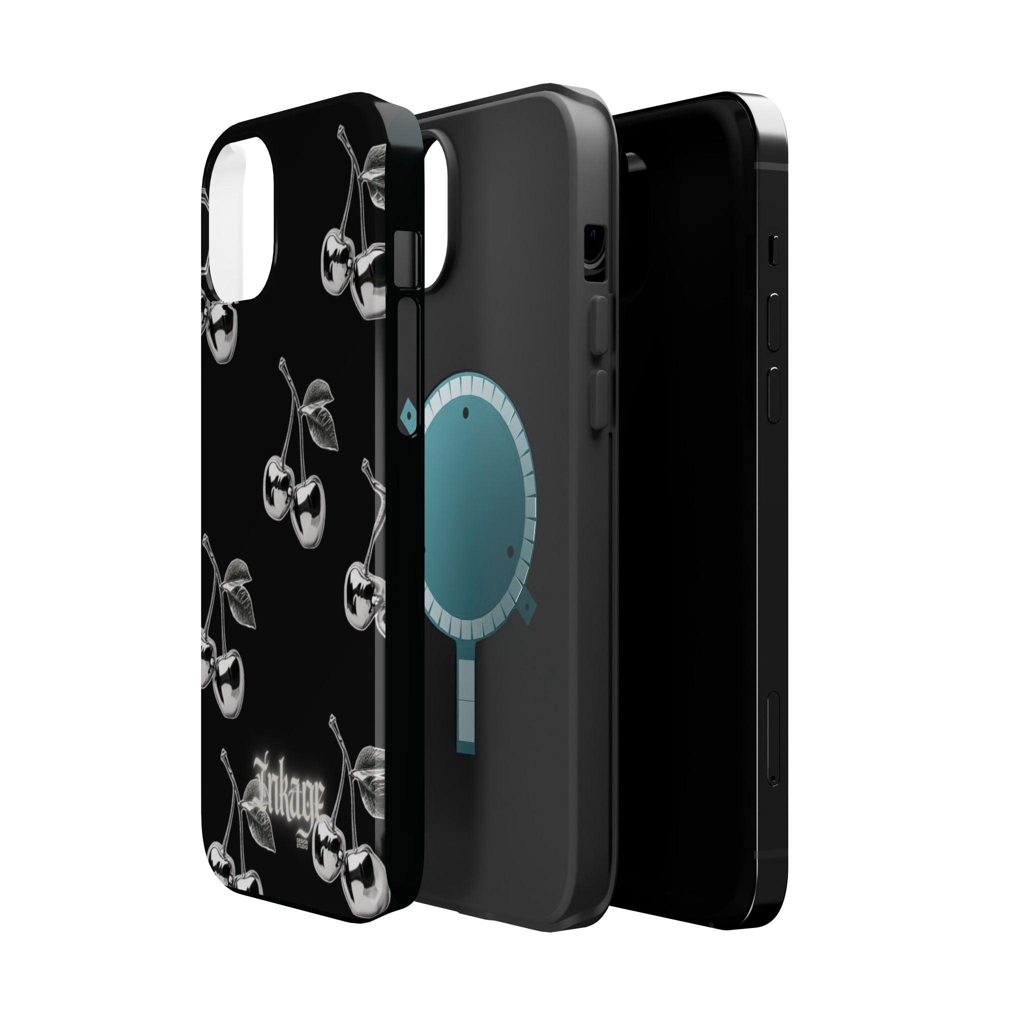 Platinum Cherry Magnetic Phone Cases (Minimal)