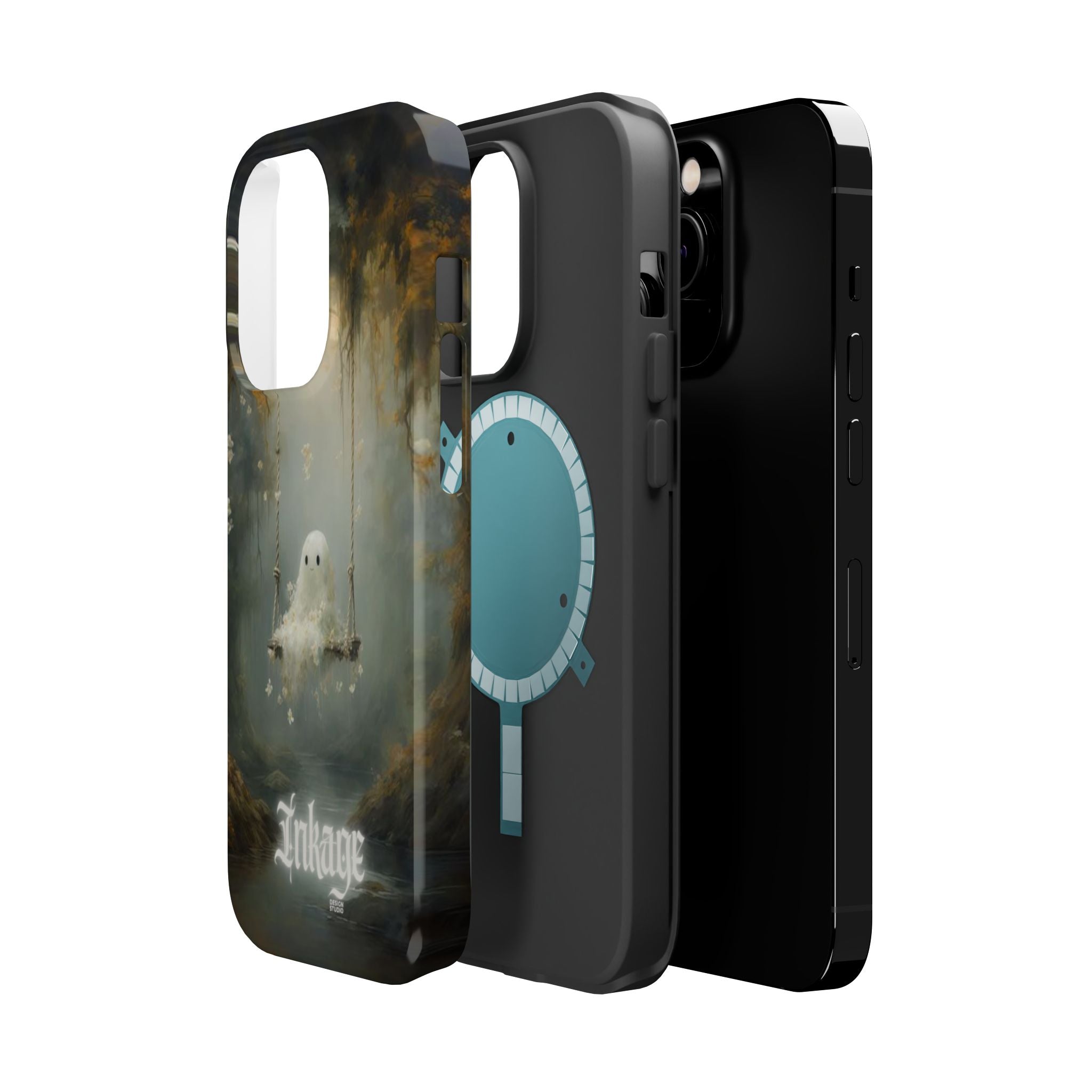 Swing With Ghost Enchantment Magnetic Phone Case (Season)