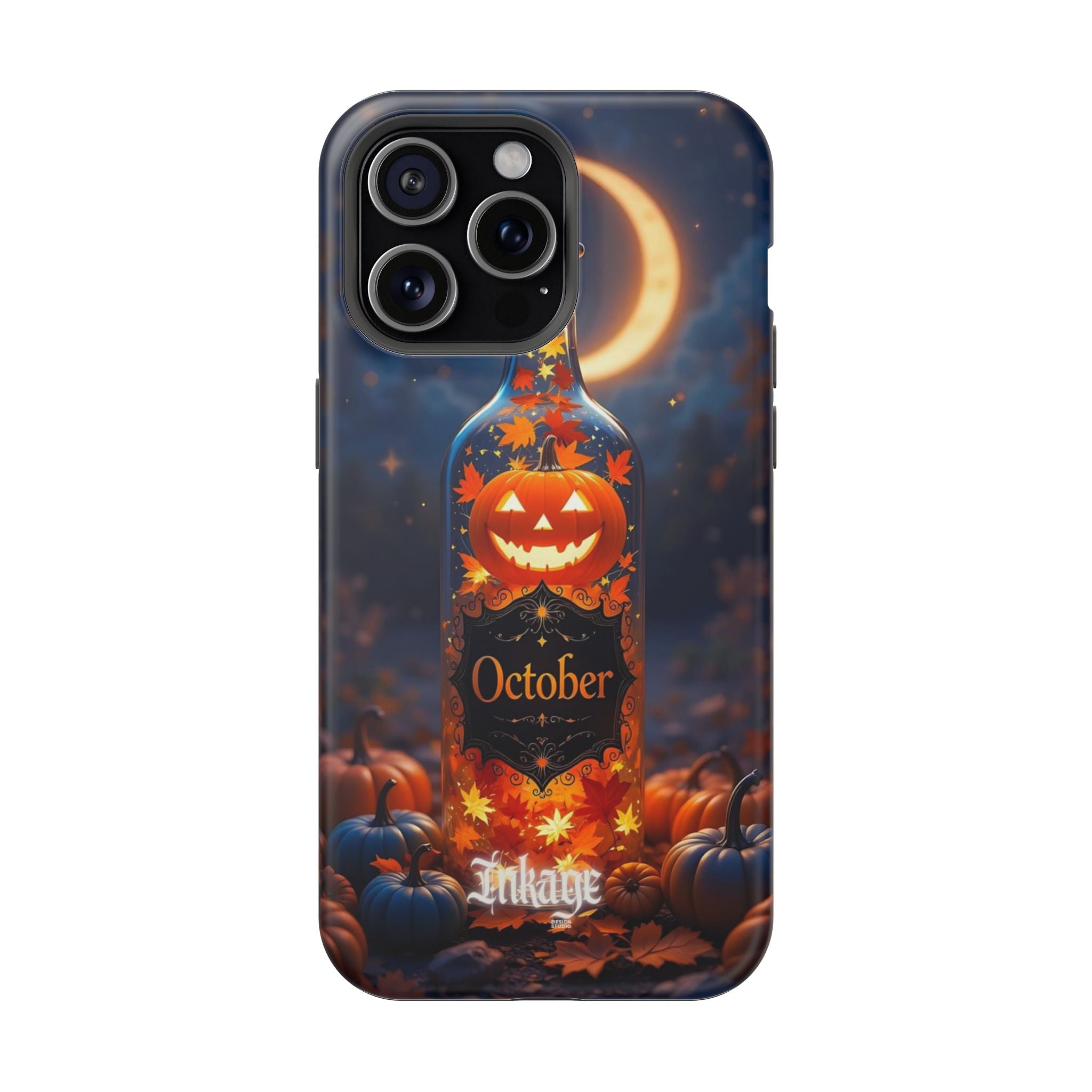 October Glass Bottle Magnetic Phone Cases (Season)