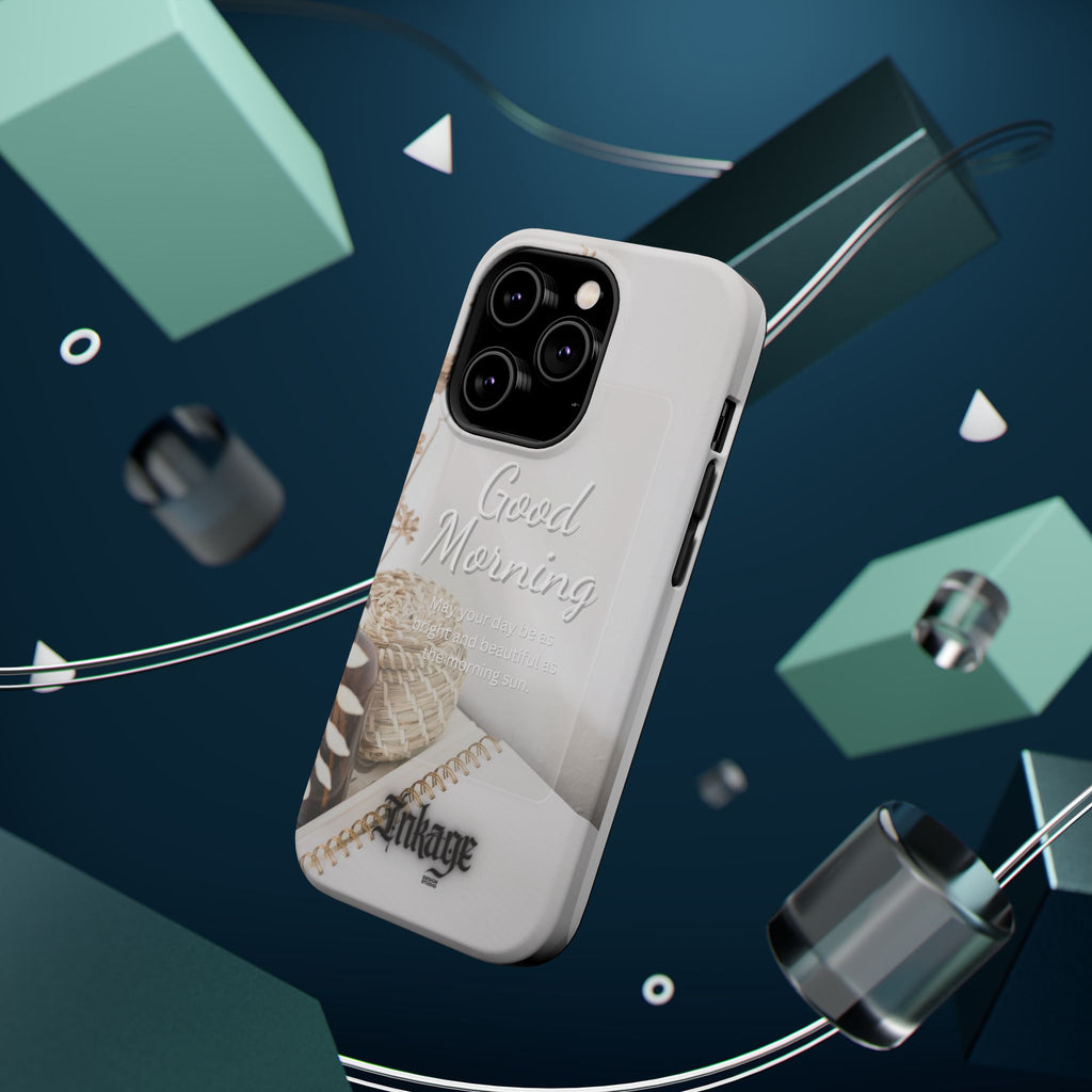 "Good Morning" Magnetic Phone Cases (Quote)