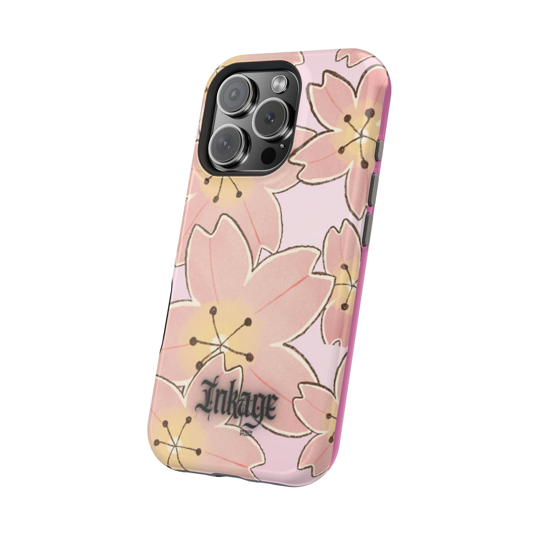 Charming Floral Magnetic Phone Cases (Minimal)