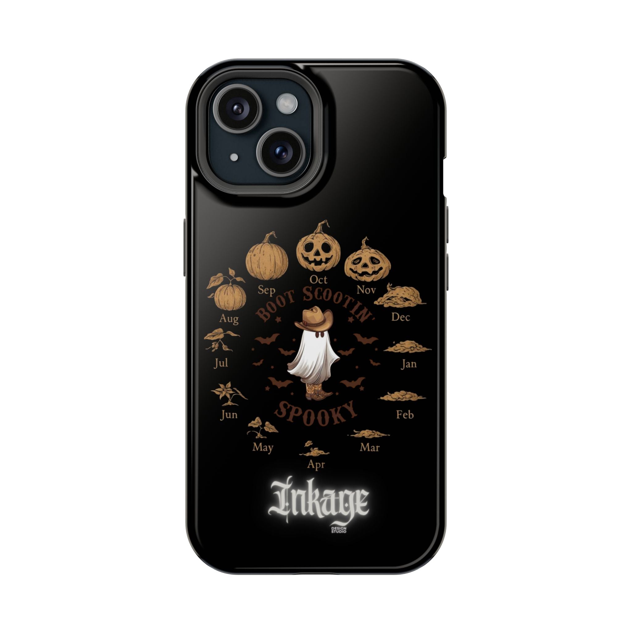 Spooky Boot Halloween Pumpkin Magnetic Phone Cases (Season)