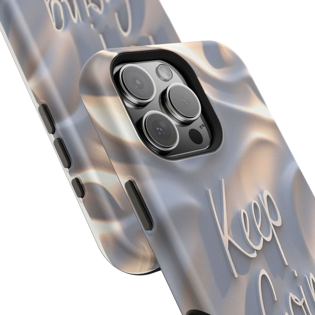"Keep Going" Magnetic Phone Cases (Quote)