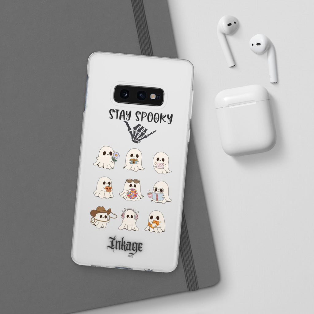Stay Spooky Clear Phone Cases (Season)