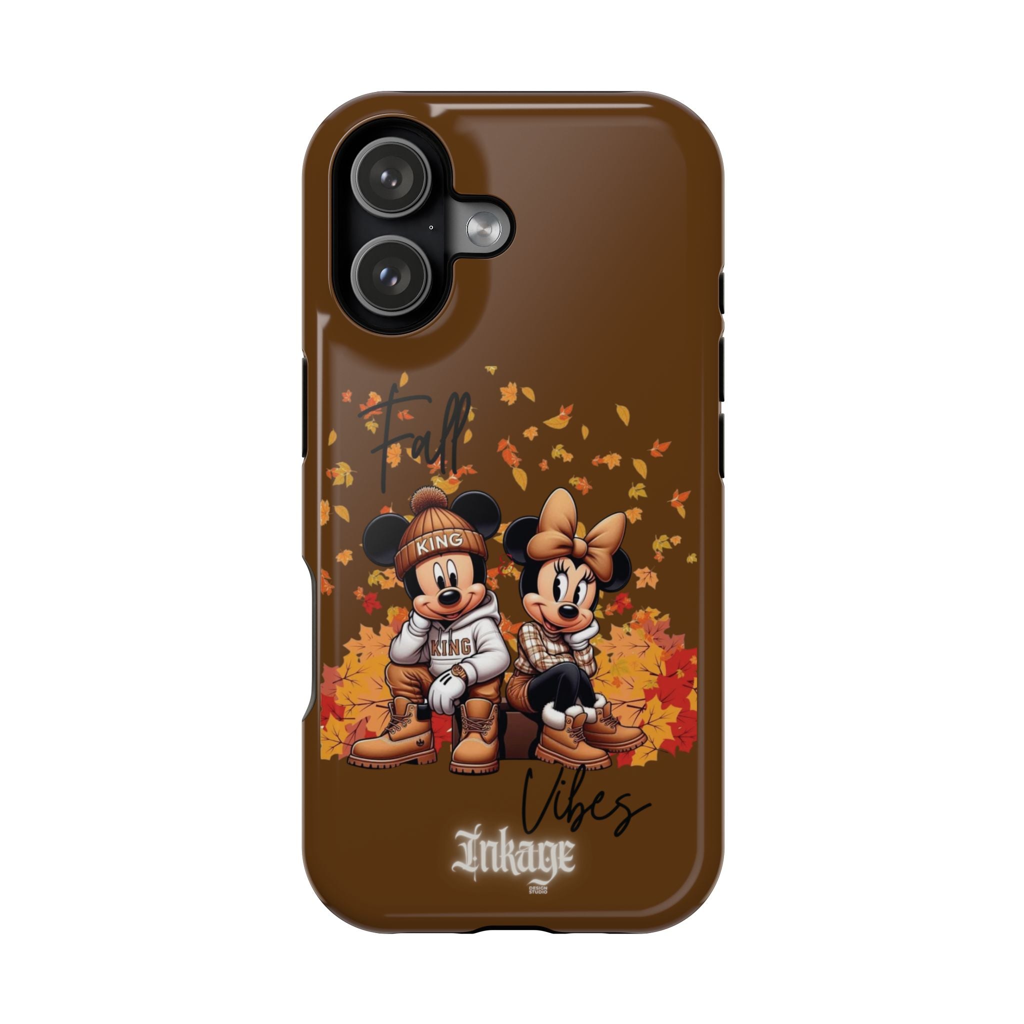 Mickey & Minnie Fall Vibes Magnetic iPhone Cases (Animation)