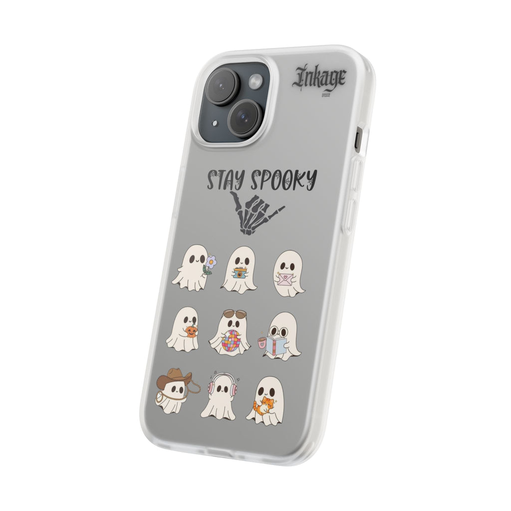 Stay Spooky Clear Phone Cases (Season)