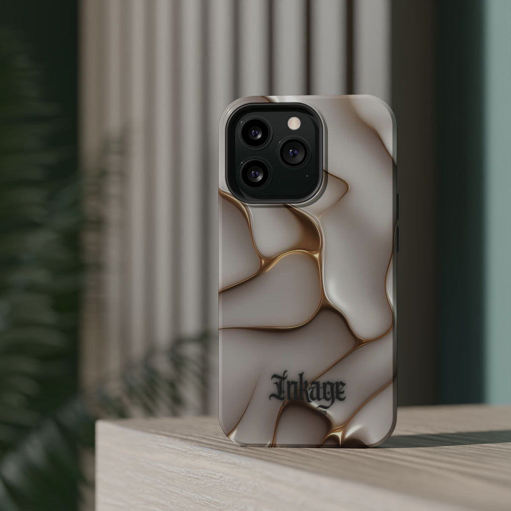 Golden Flow Magnetic Phone Cases (Minimal)