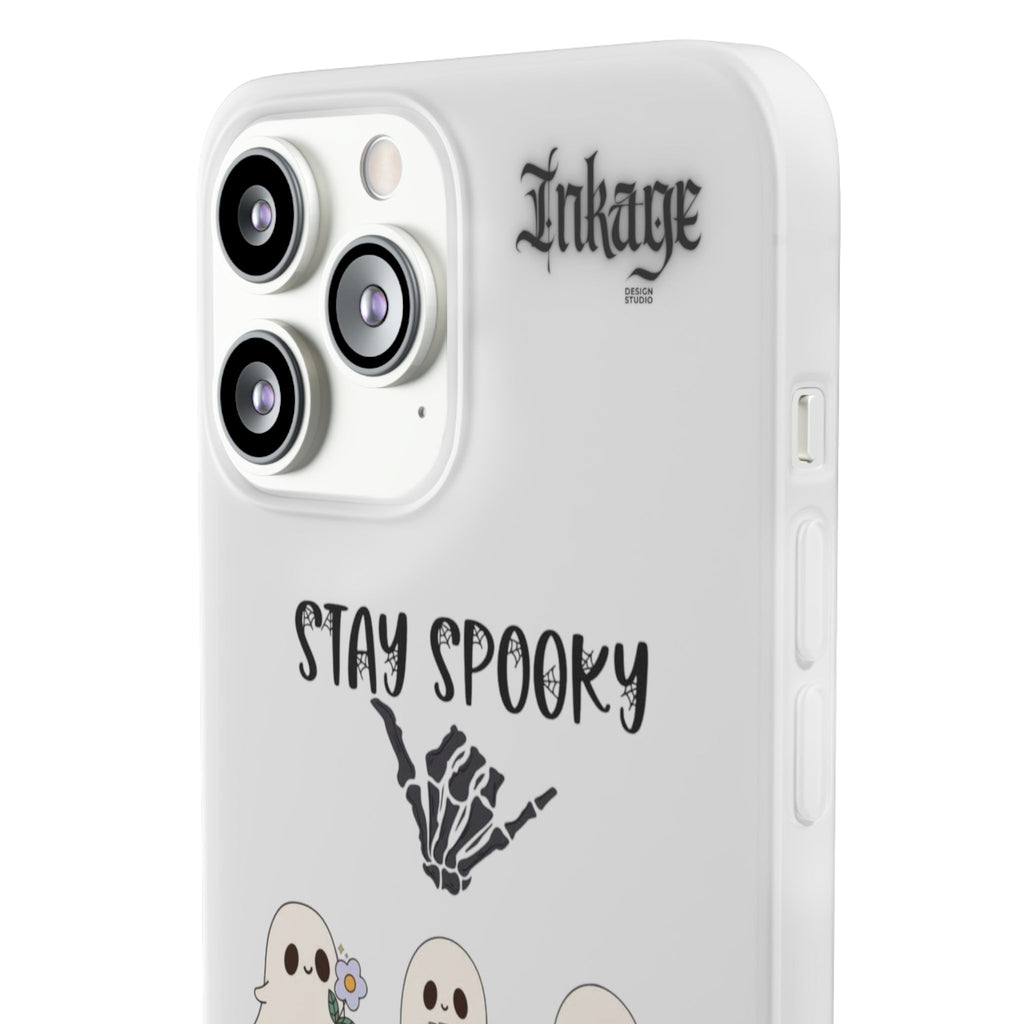 Stay Spooky Clear Phone Cases (Season)